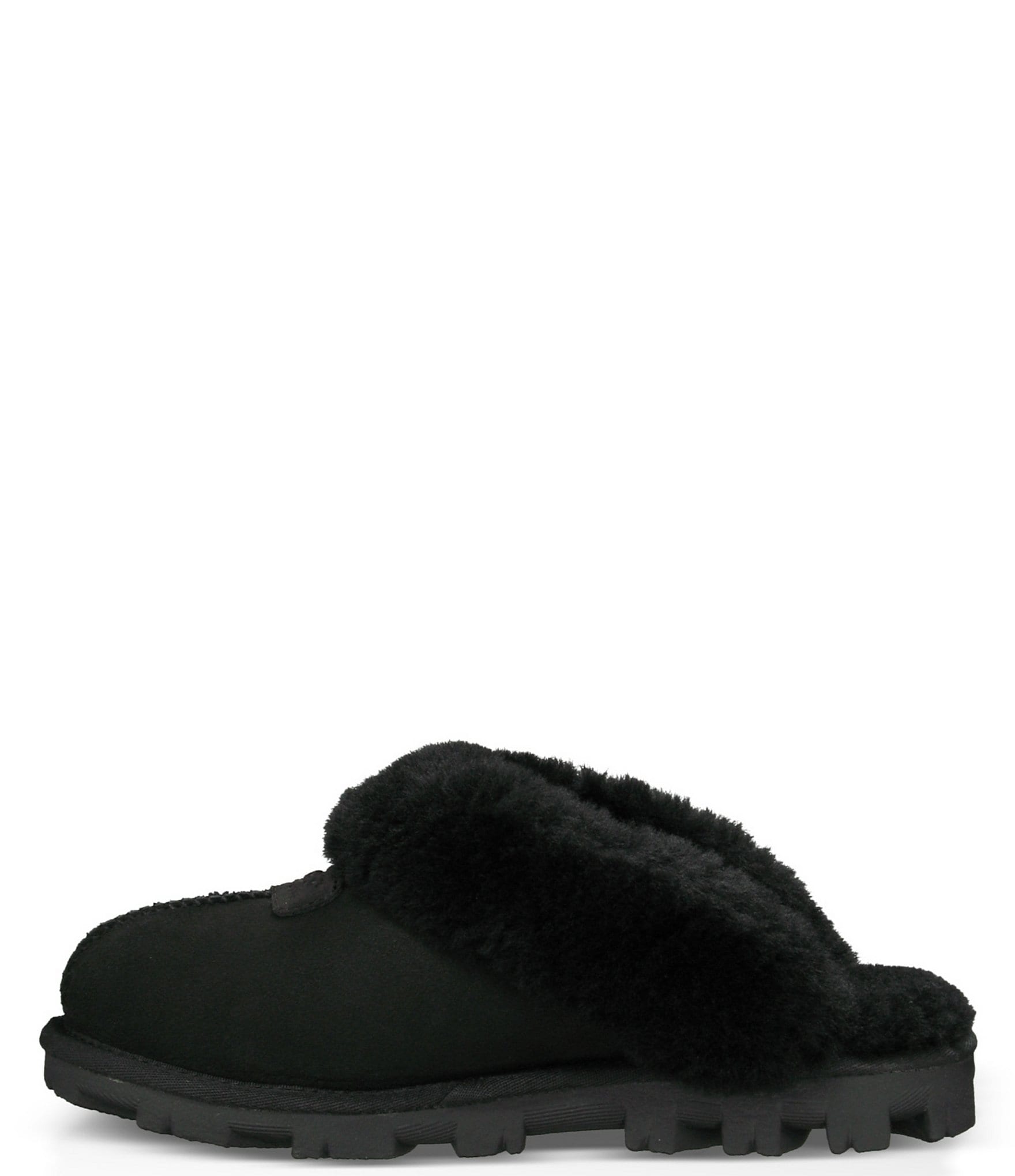 UGG Coquette Suede Signature Logo Detail Cold Weather Slippers