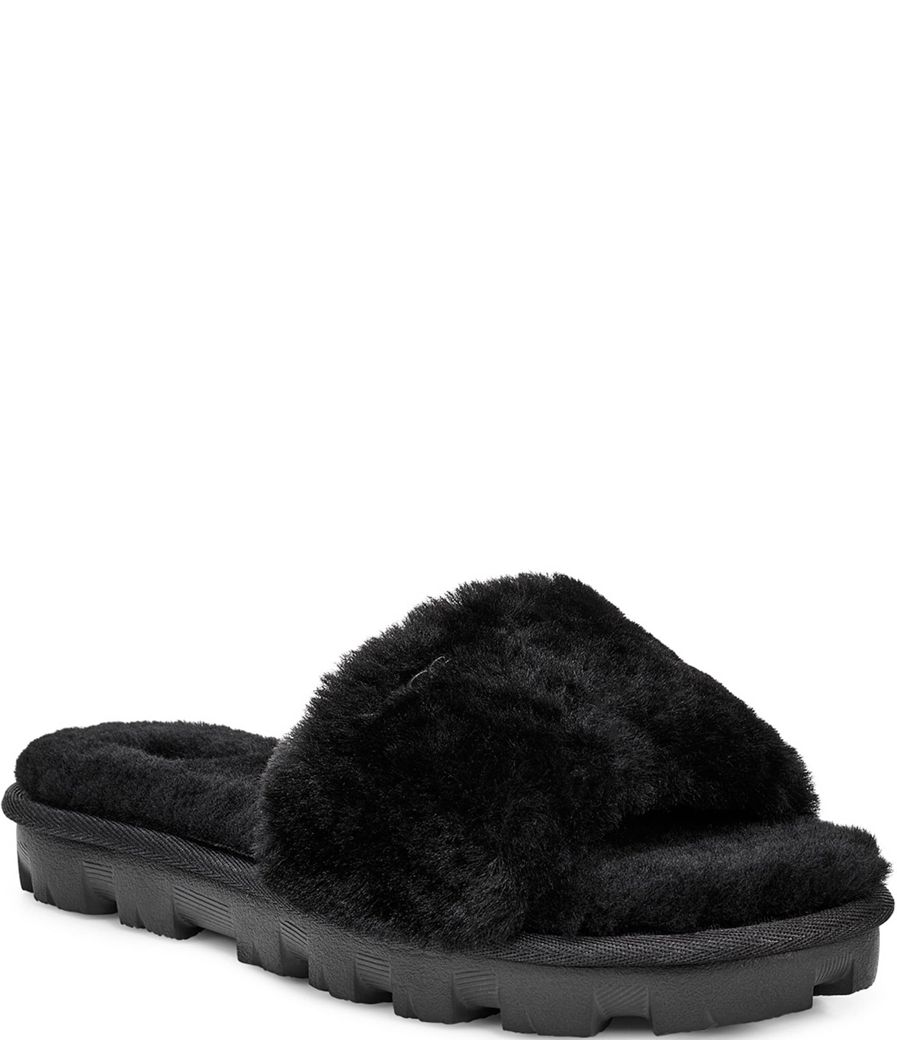 ugg slippers black womens