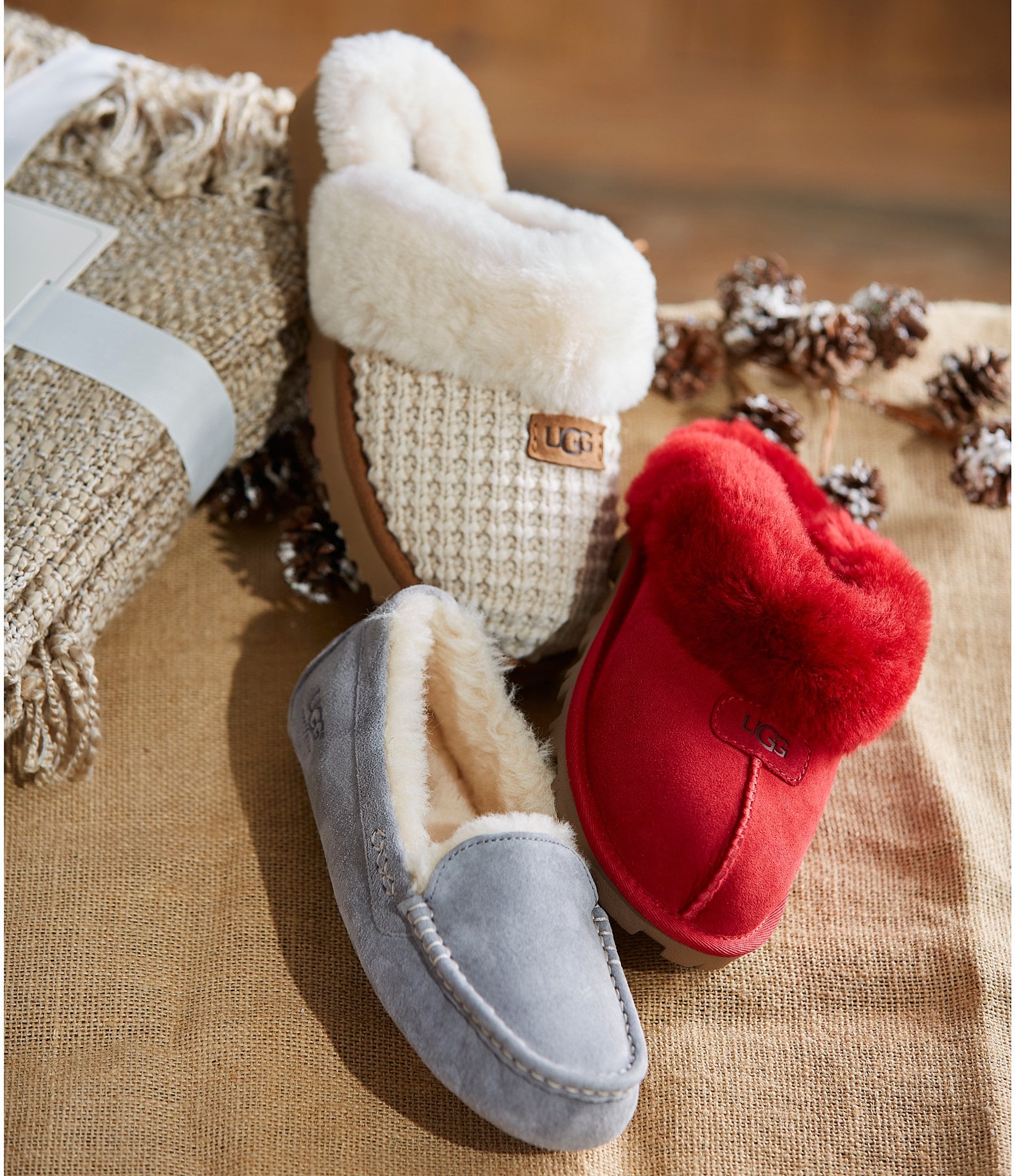 UGG Cozy Knit Slippers
