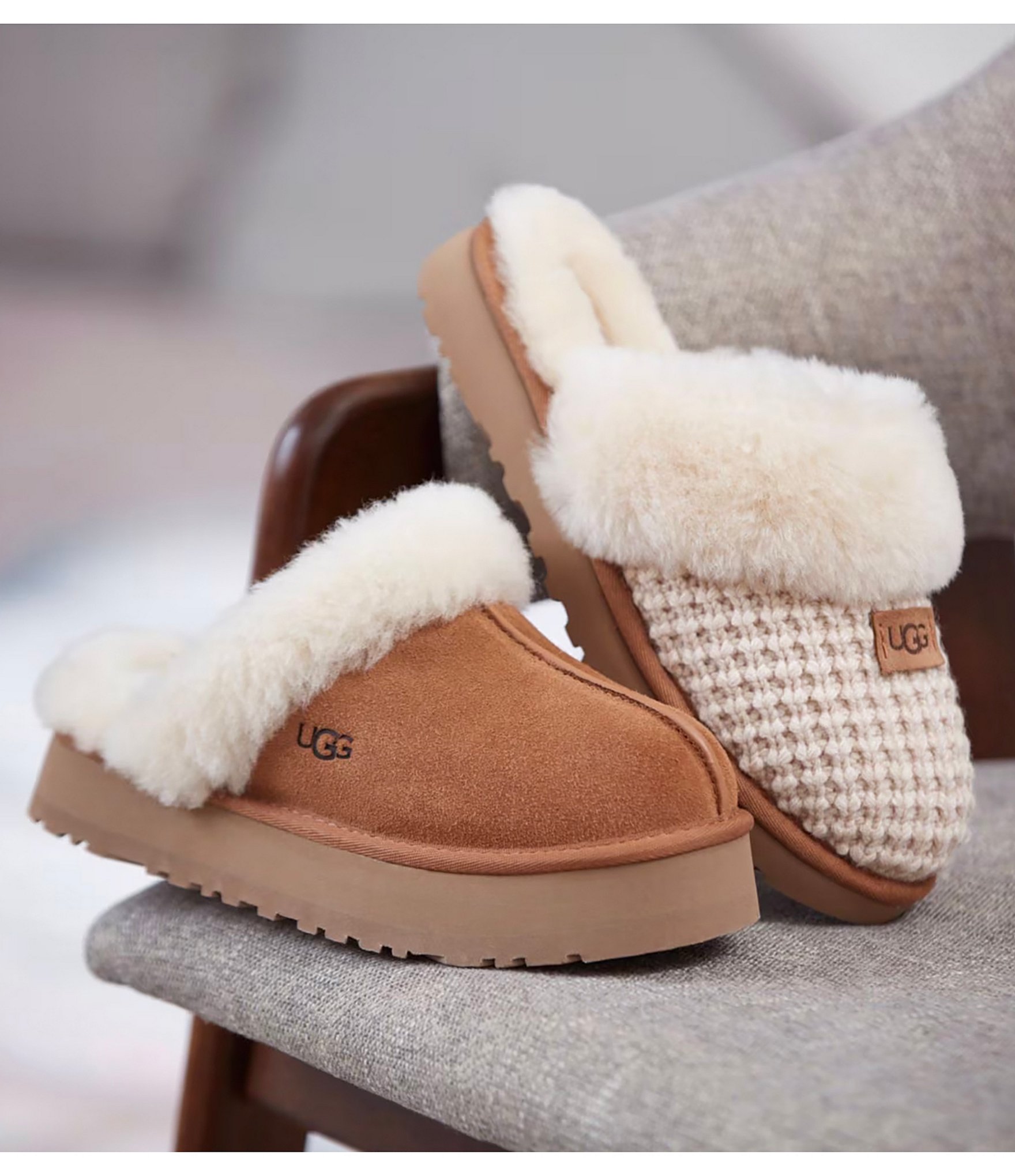 UGG Cozy Knit Slippers