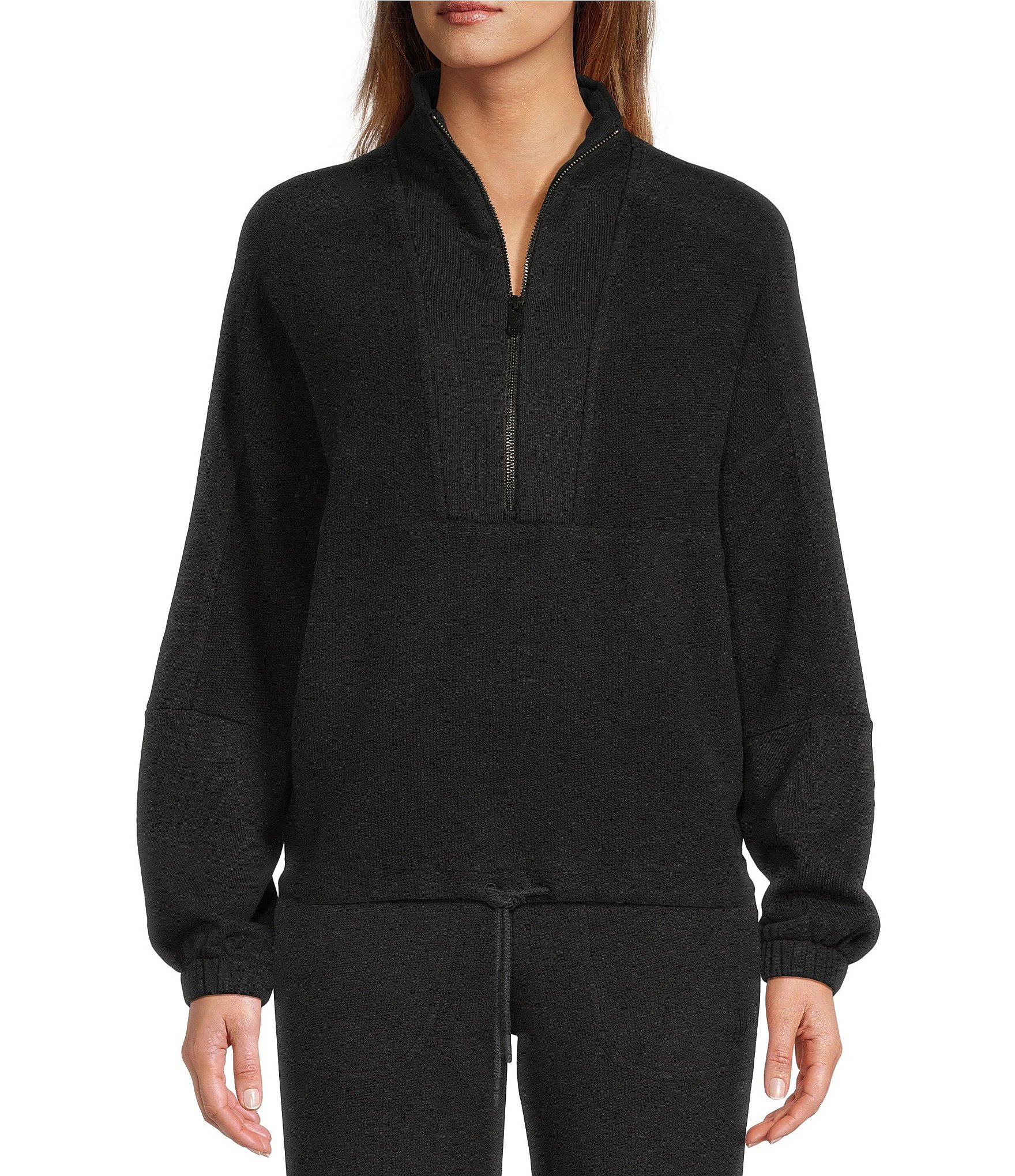 UGG Elana French Terry Half Zip Long Sleeve Pullover | Dillard's
