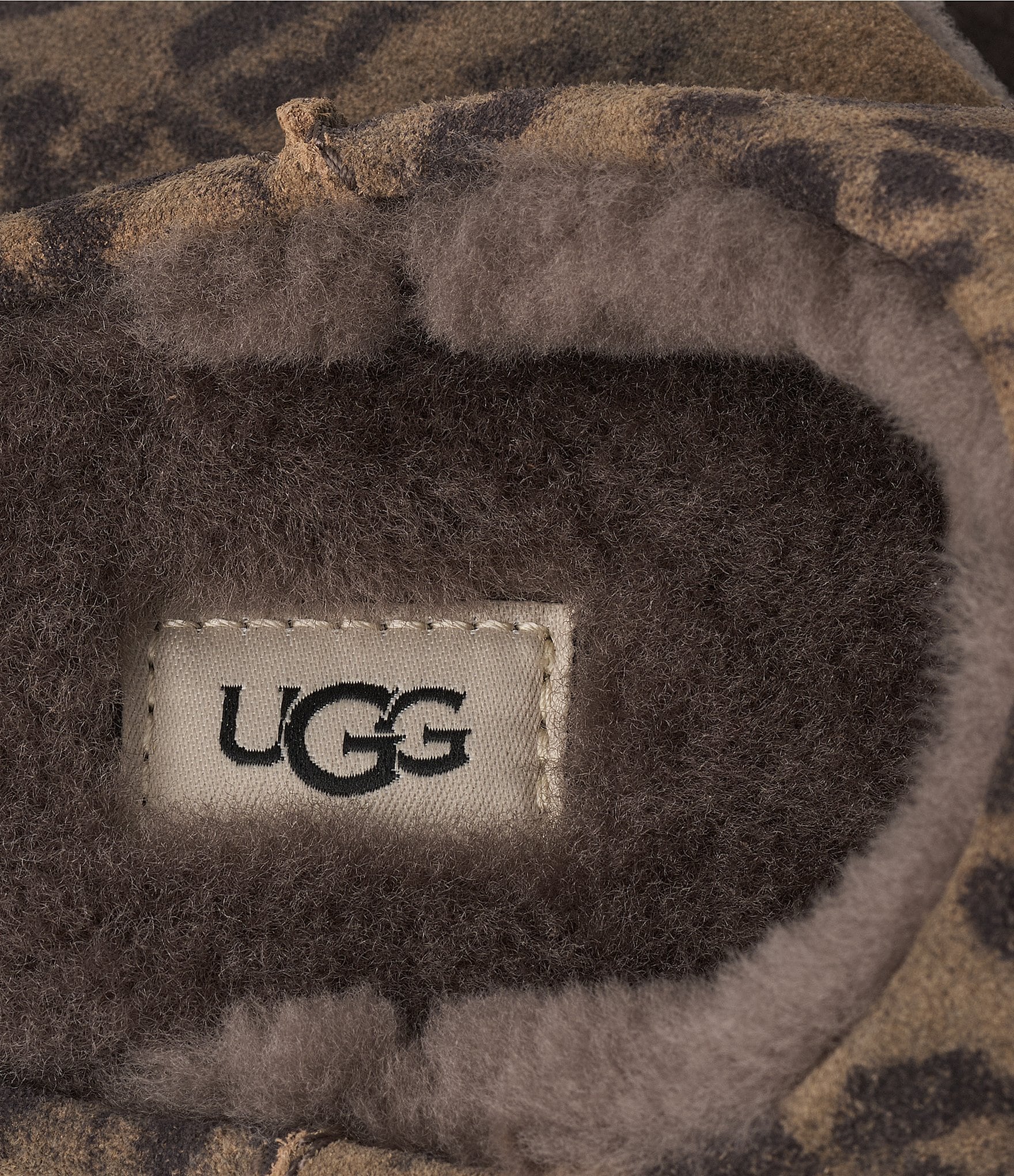 Ugg Elea Spotted Suede Mule Slippers