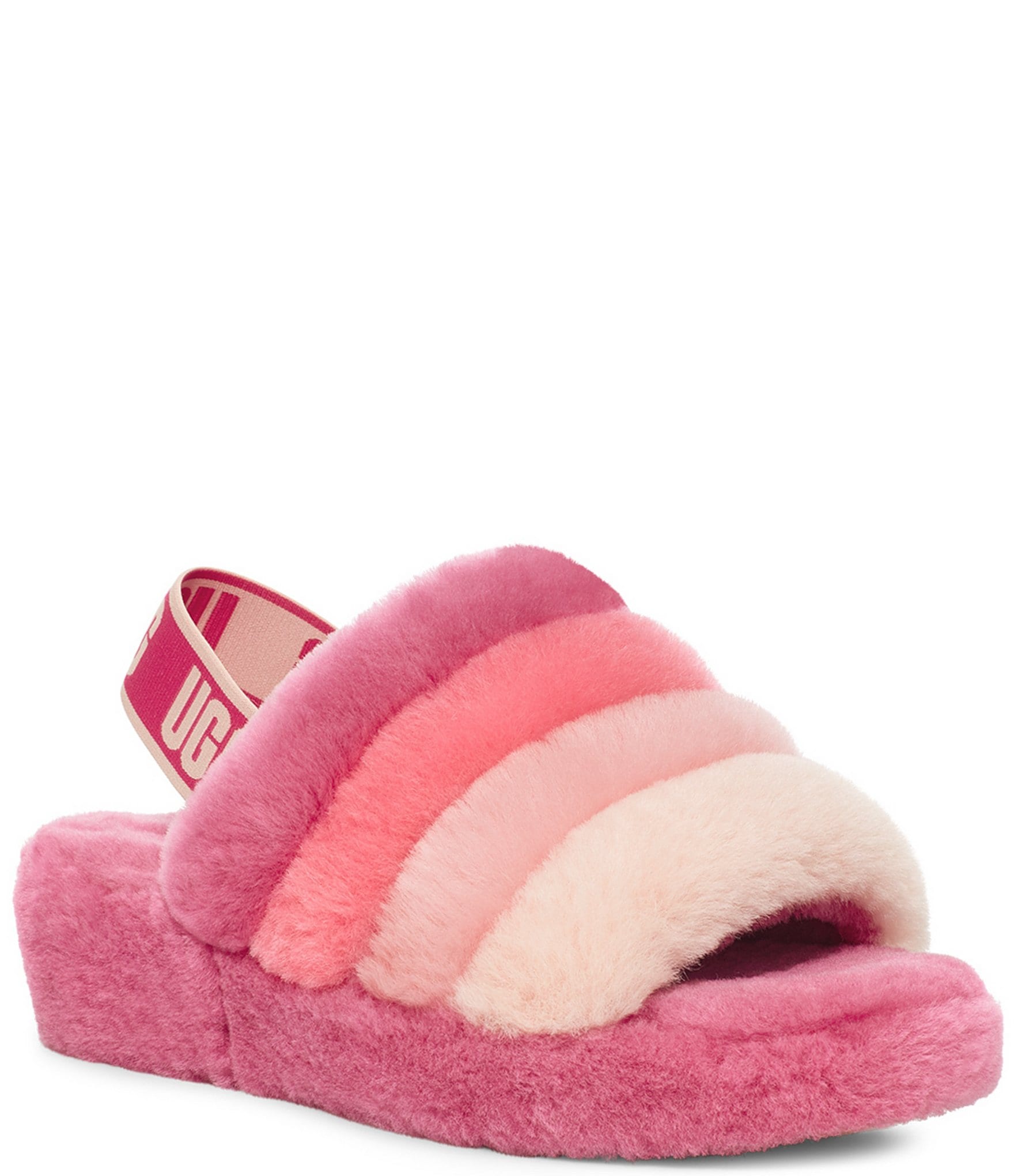 ugg sandals with fur