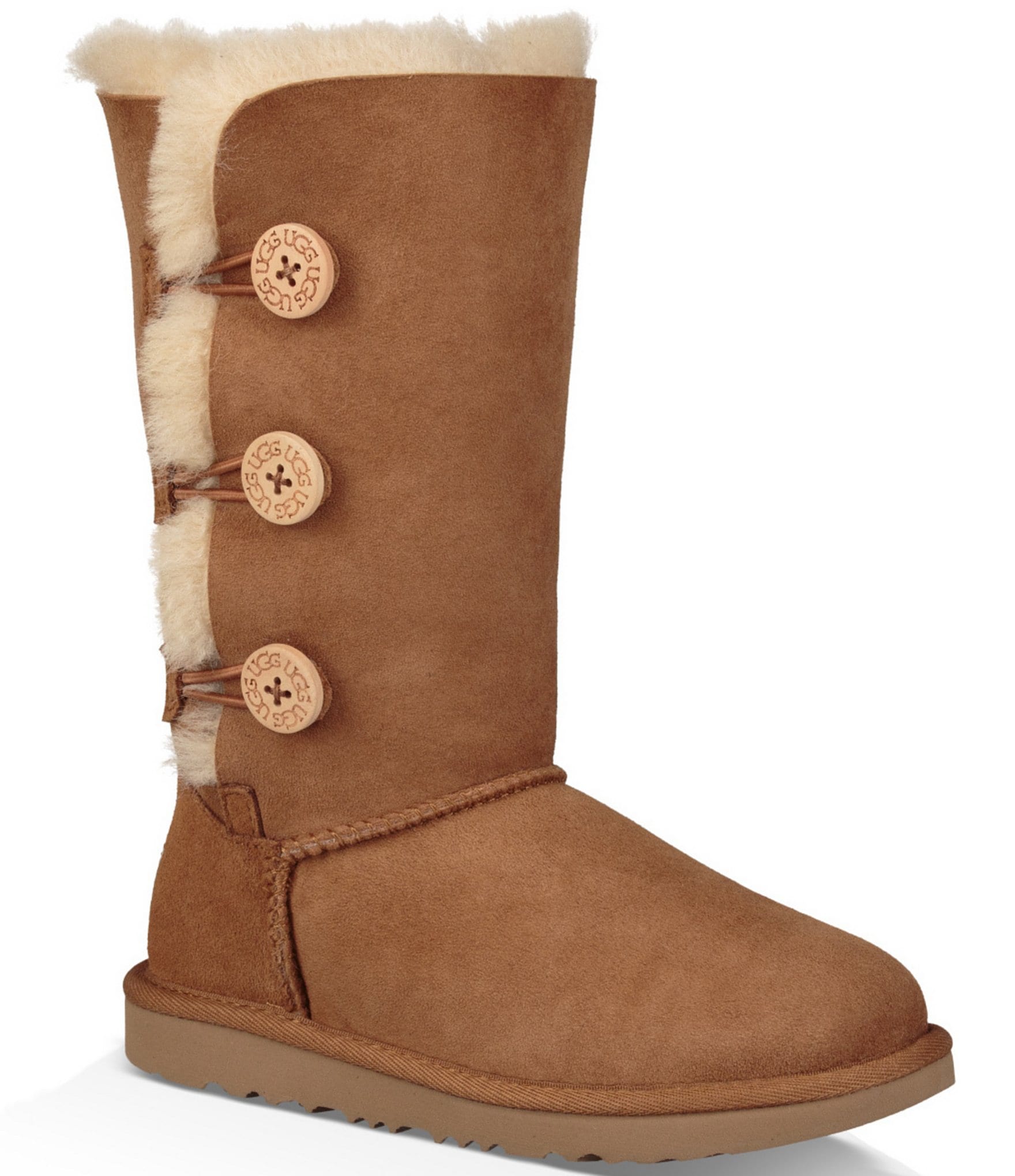 ugg triple button