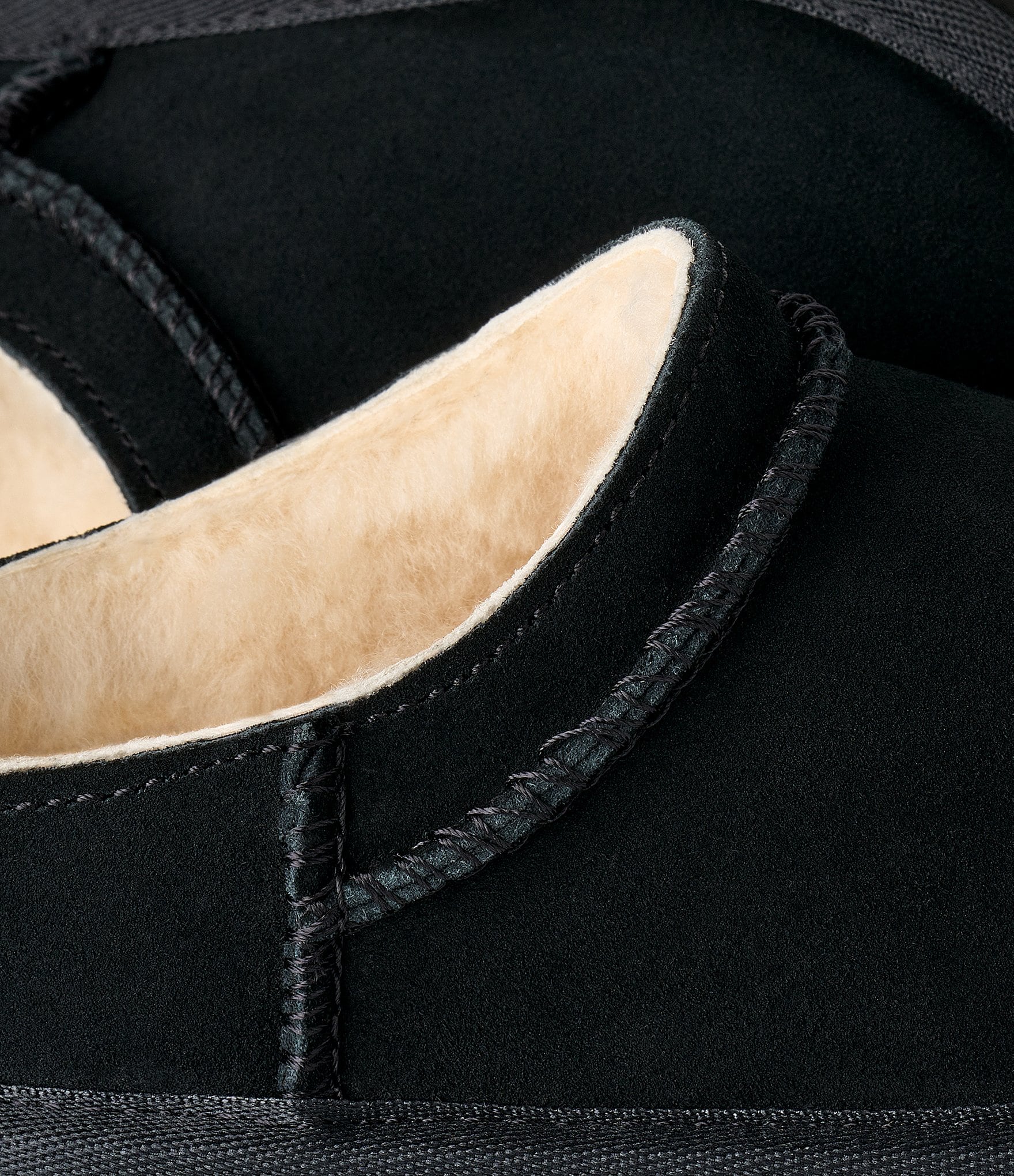 UGG Girls' Classic Micro Water Resistant Suede Booties (Toddler)