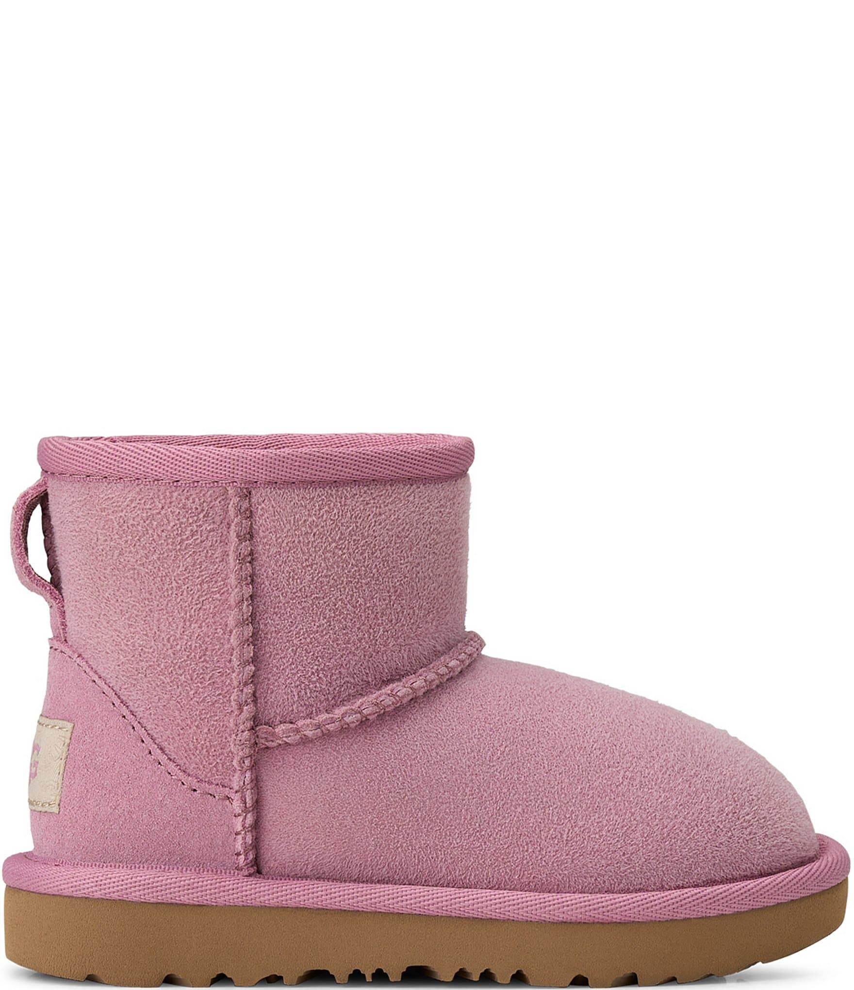 UGG Kids' Classic Mini II Suede Water Resistant Family Matching Booties (Infant)