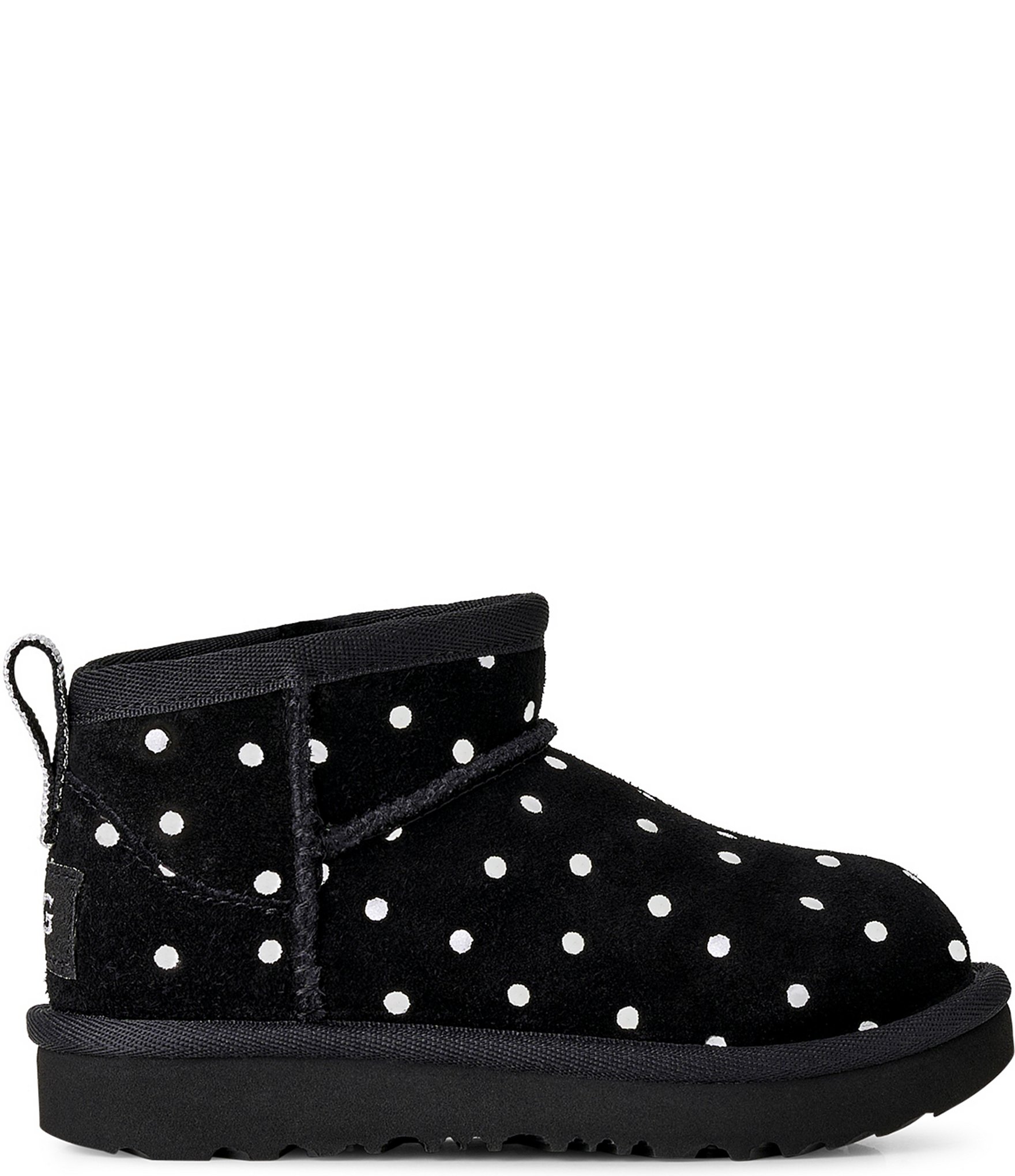 UGG Girls' Classic Ultra Mini Shiny Dot Boots (Infant)