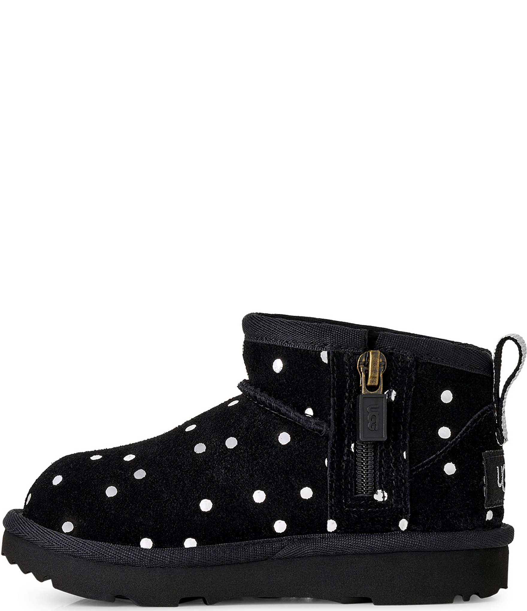 UGG Girls' Classic Ultra Mini Shiny Dot Boots (Infant)