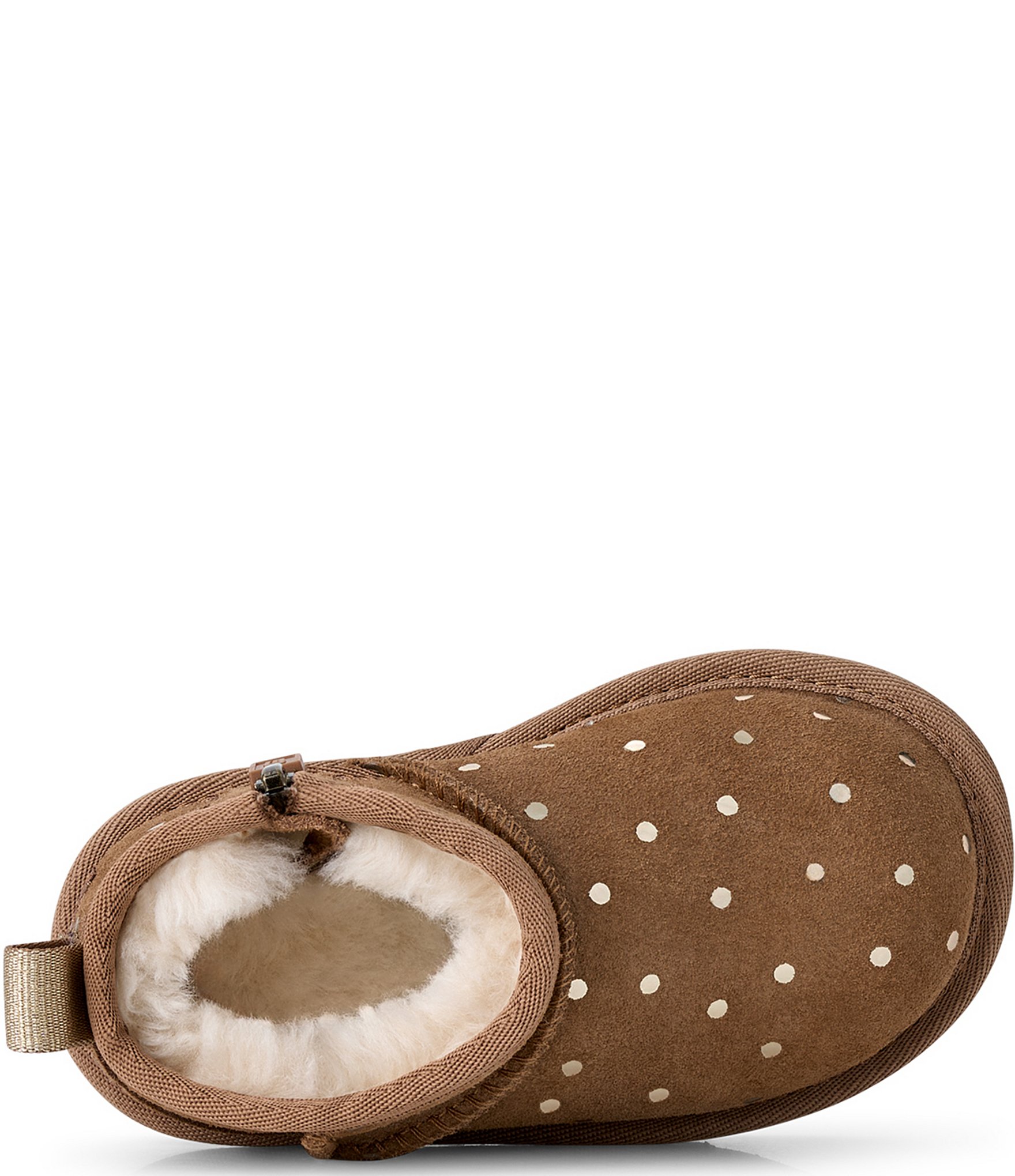 UGG Girls' Classic Ultra Mini Shiny Dot Boots (Infant)