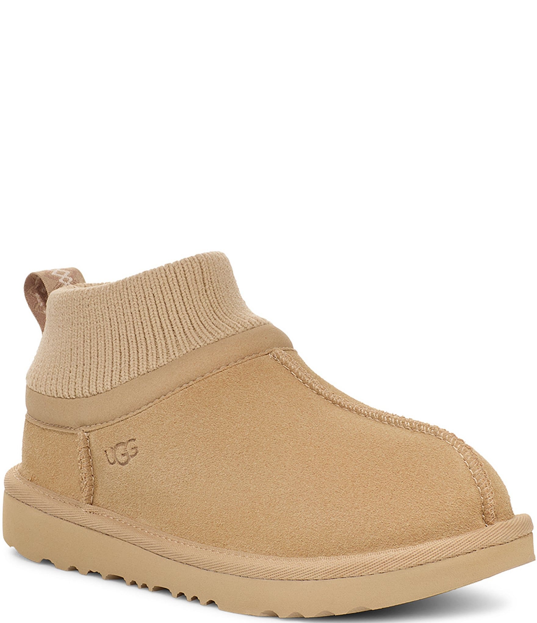 UGG Girls' Classic Ultra Stretch Cuff Boots (Youth) | Dillard's