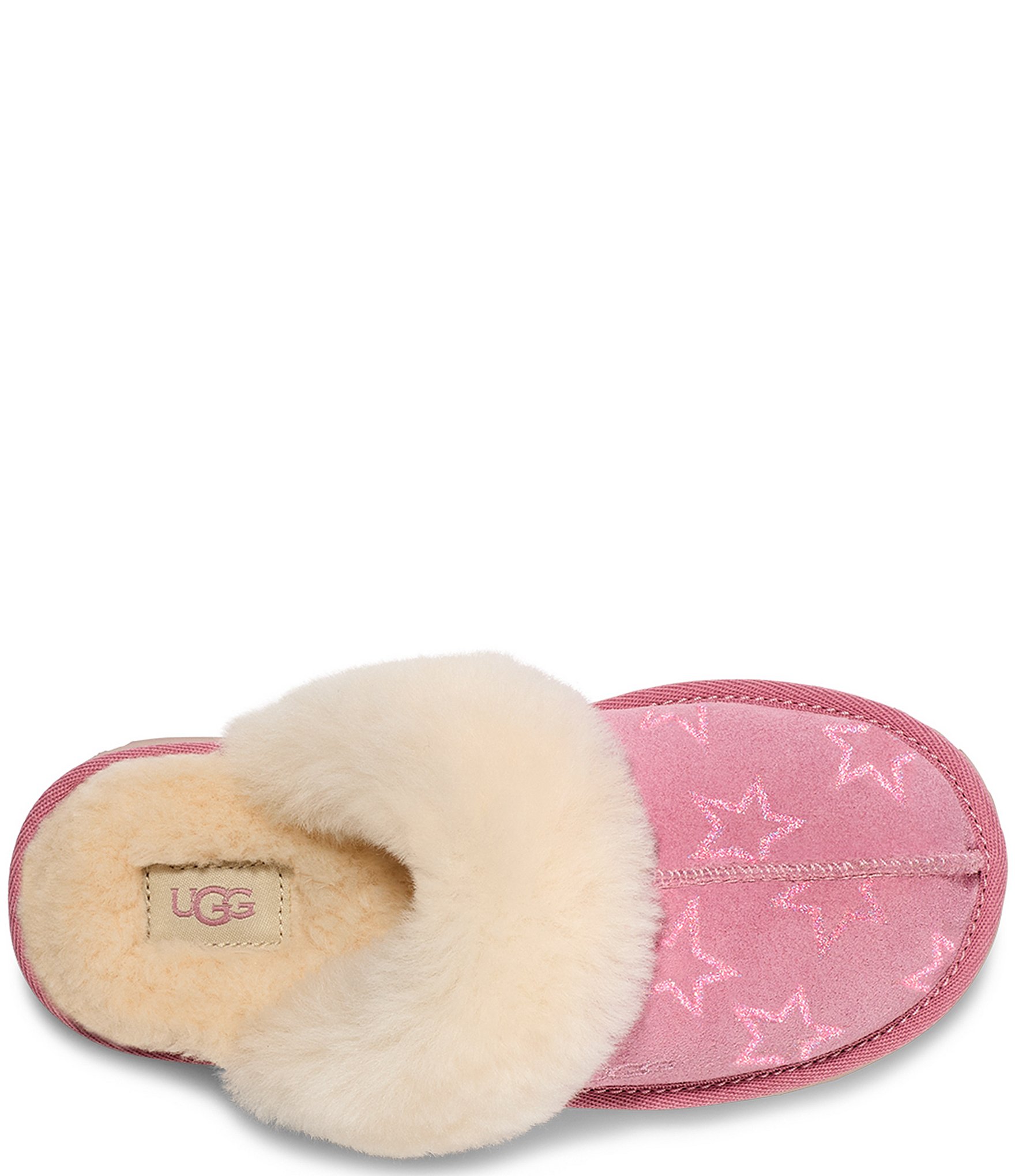 UGG Girls' Cozy II Iridescent Stars Slippers (Youth)