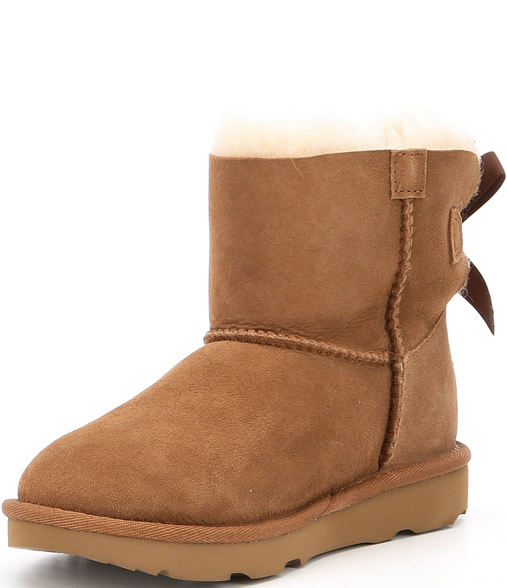 UGG Girls' Mini Bailey Bow II Water Resistant Boots (Youth)