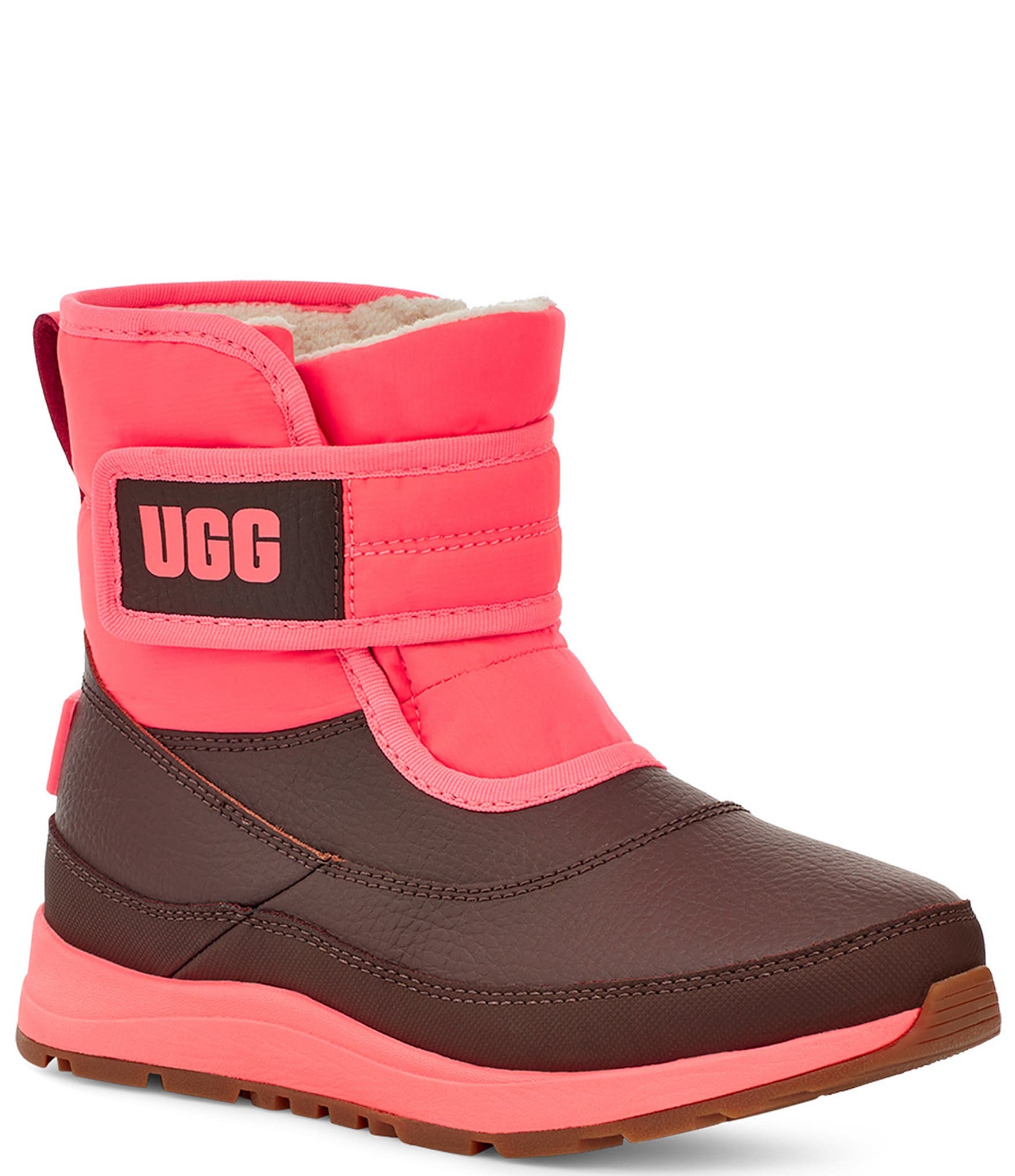 UGG Girls' Taney Leather Cold Weather Boots (Youth) | Dillard's