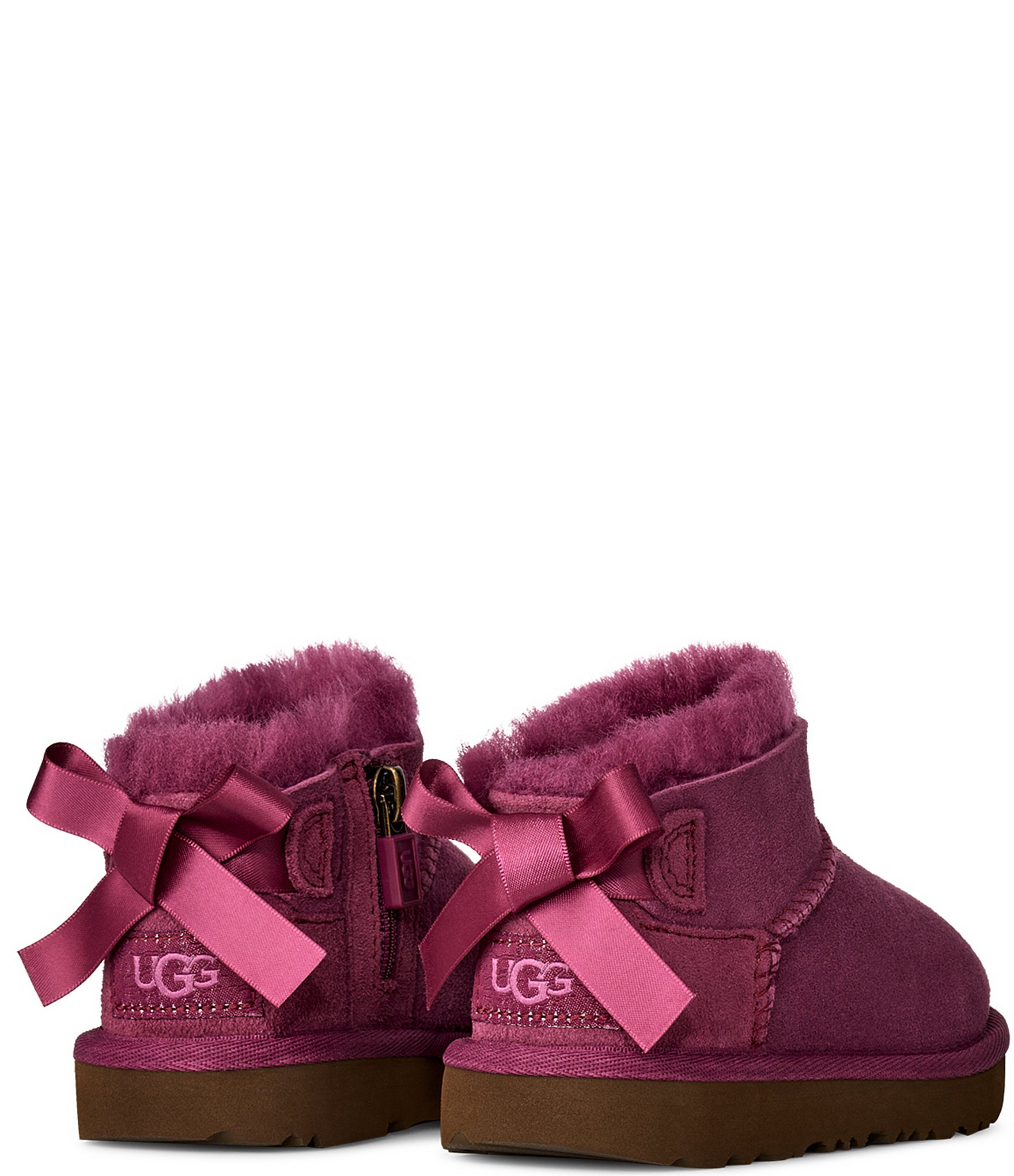 UGG Girls' Ultra Mini Bailey Bow Boots (Infant)