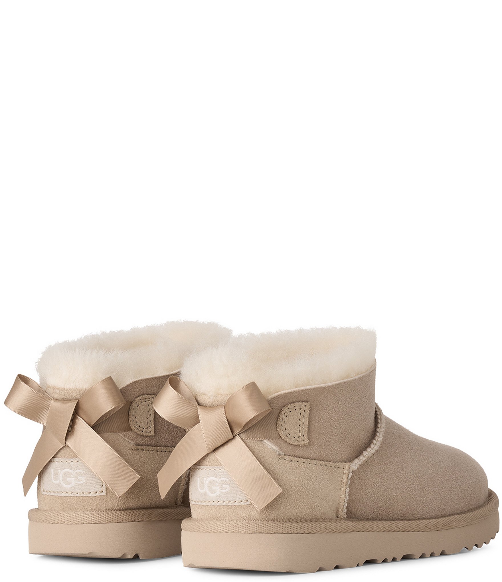 UGG Girls' Ultra Mini Bailey Bow Boots (Youth)