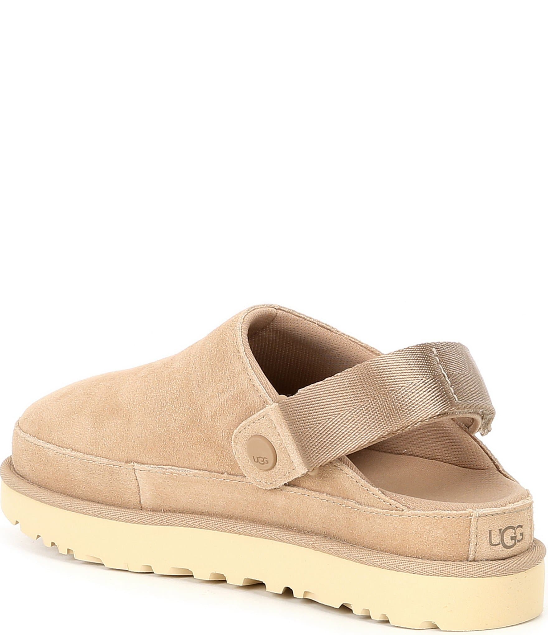 UGG Goldenstar Suede Family Matching Backstrap Clogs