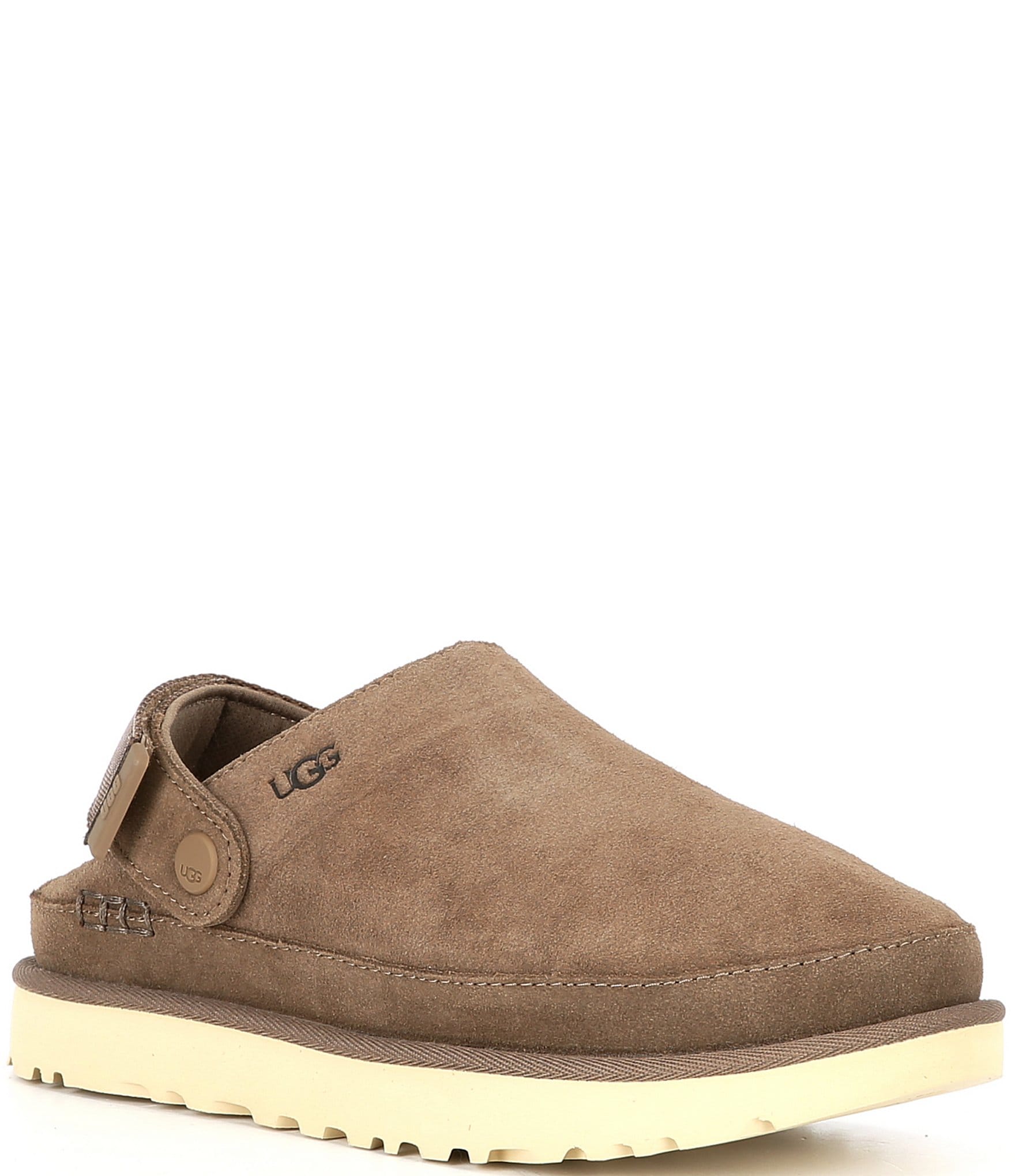 UGG Goldenstar Suede Versatile Platform Clogs Dillard s