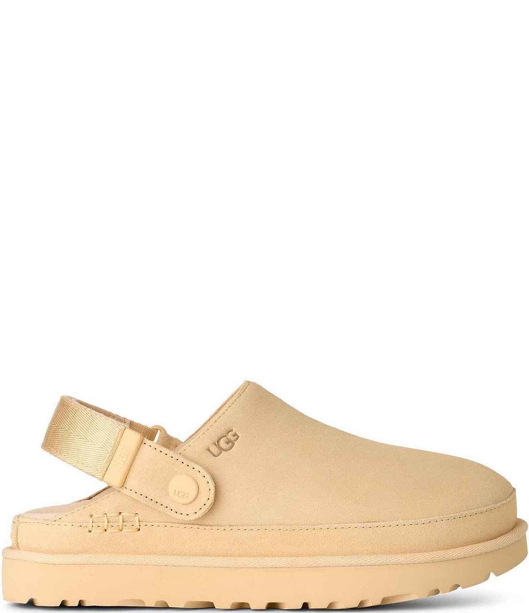 UGG Goldenstar Suede Family Matching Backstrap Clogs