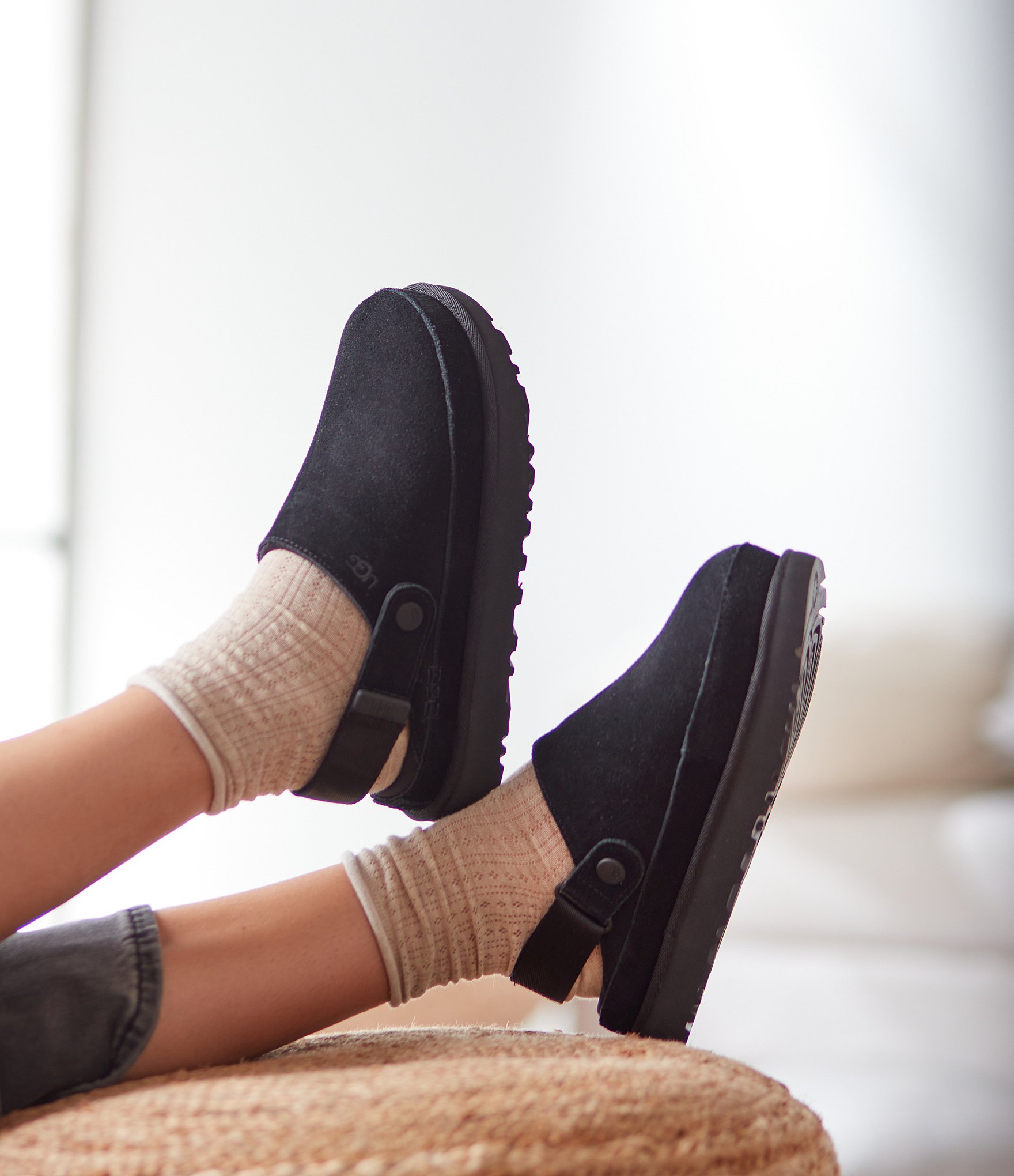 UGG Goldenstar Suede Family Matching Backstrap Clogs