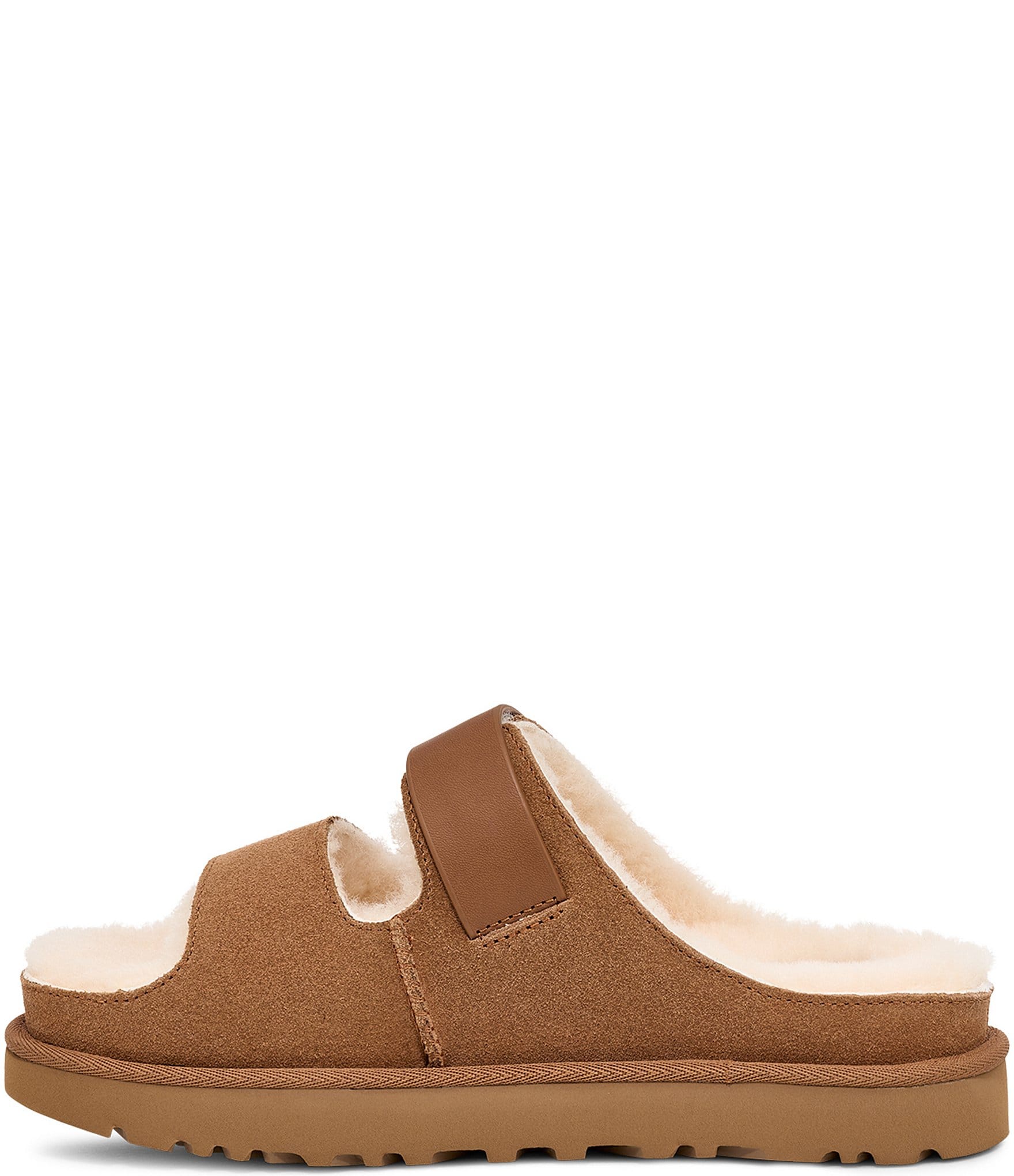 UGG Greenport Strap Suede Slide Sandals