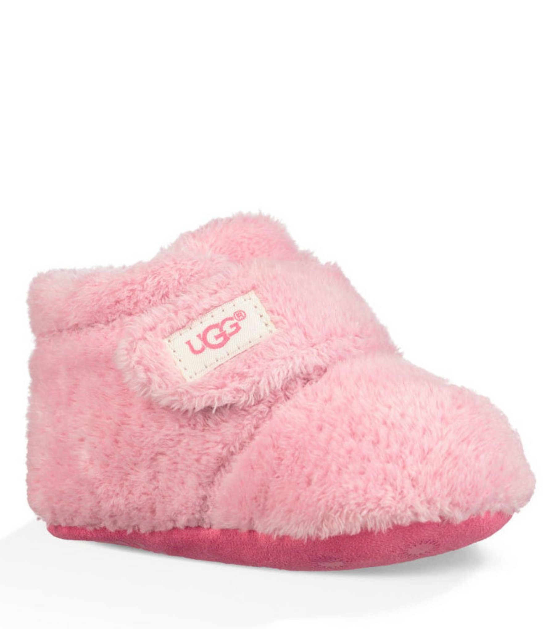 UGG® Kids' Bixbee Crib Shoe And Lovey Blanket Washable Gift Set (Infant)