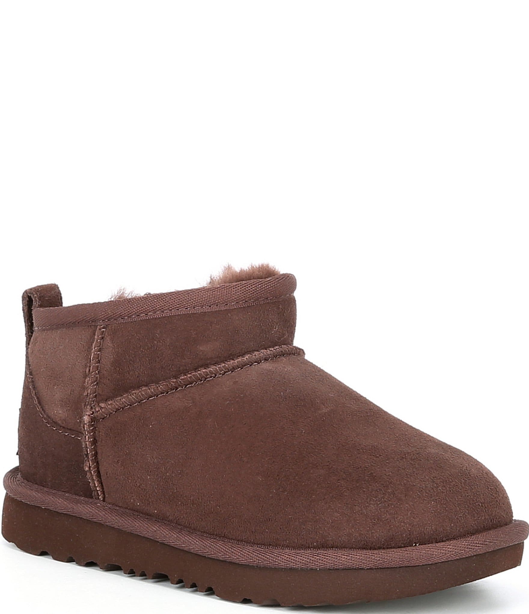 Ugg ultra mini deals boots shoes chestnut 6y / 8 women