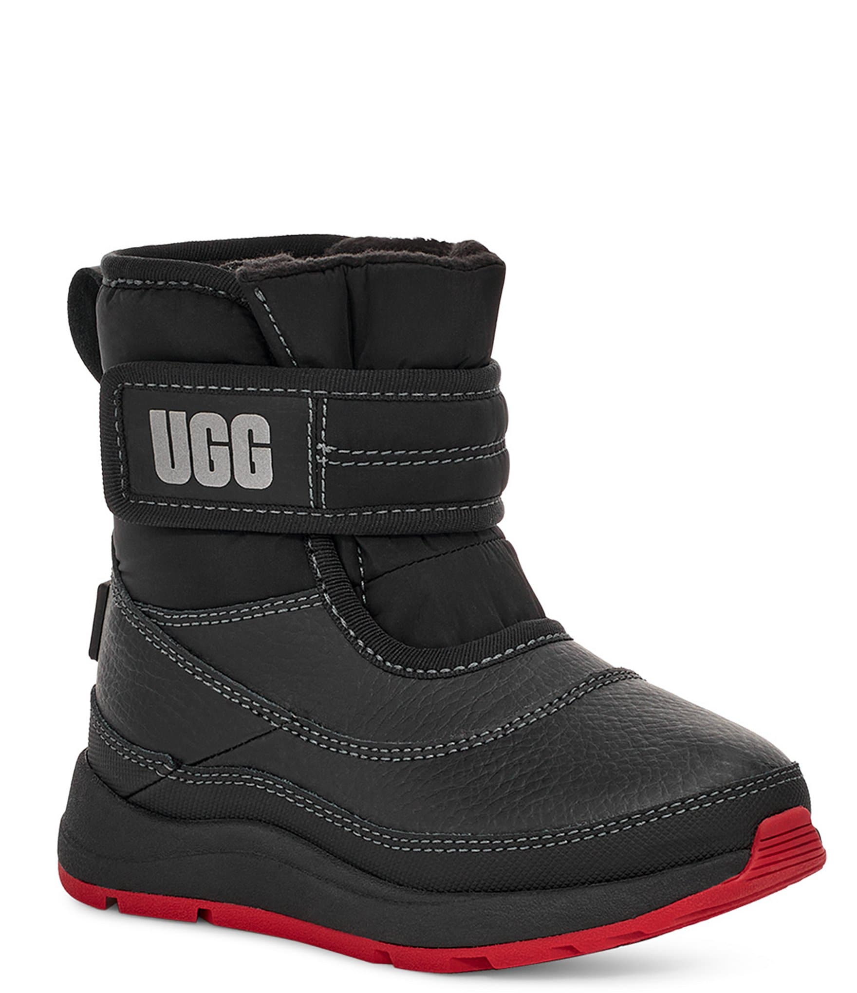 Ugg S Taney Weather Black Boots Kids Size 10
