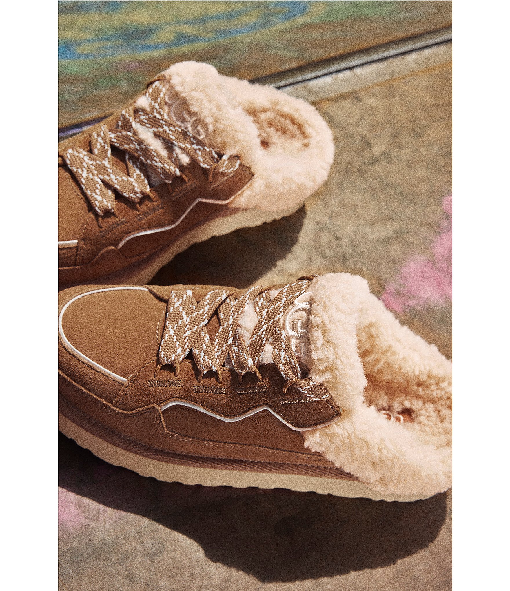 UGG Lowmel Suede Mules
