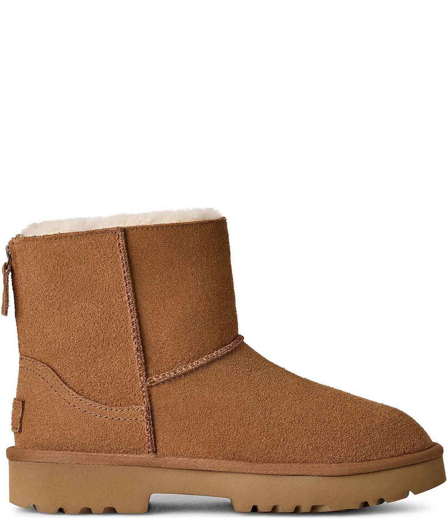UGG Marais Zip Up Suede Booties
