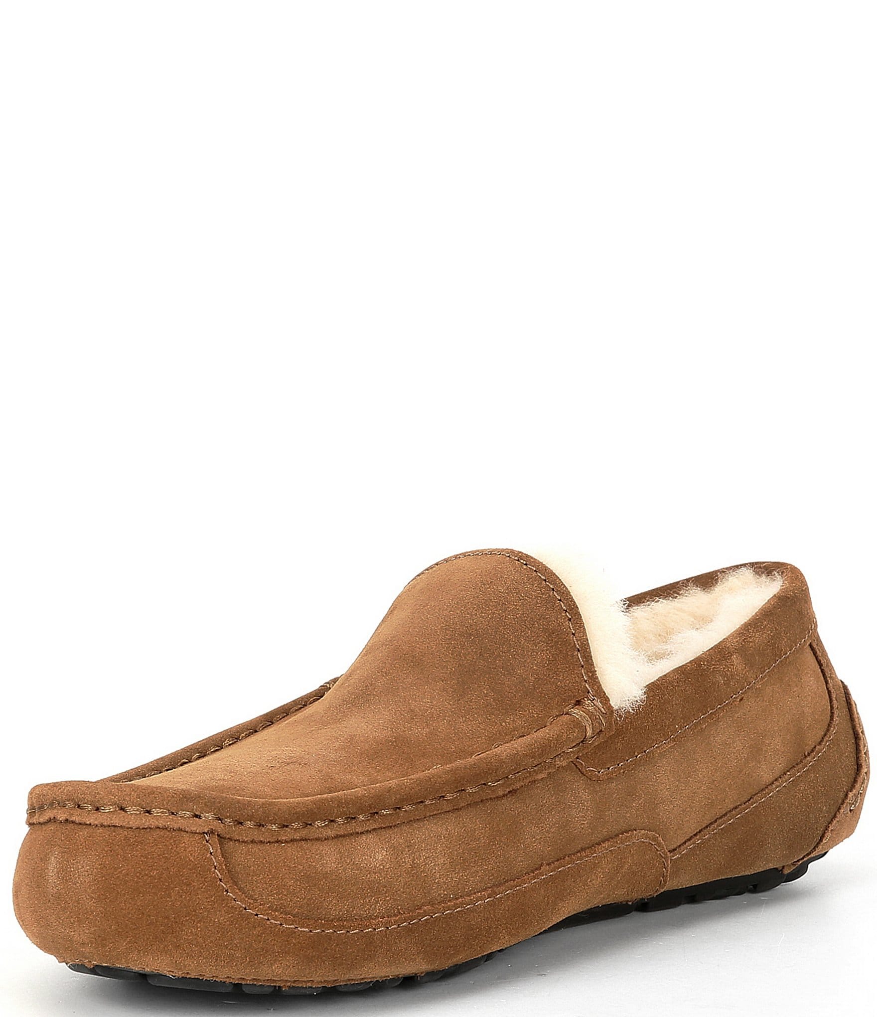 UGG Men's Ascot Suede Moc-Toe Slippers