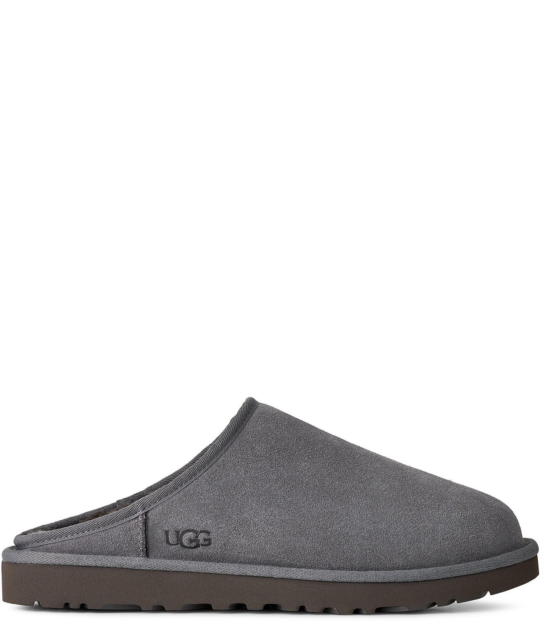 UGG Men's Classic Suede Treaded Slippers