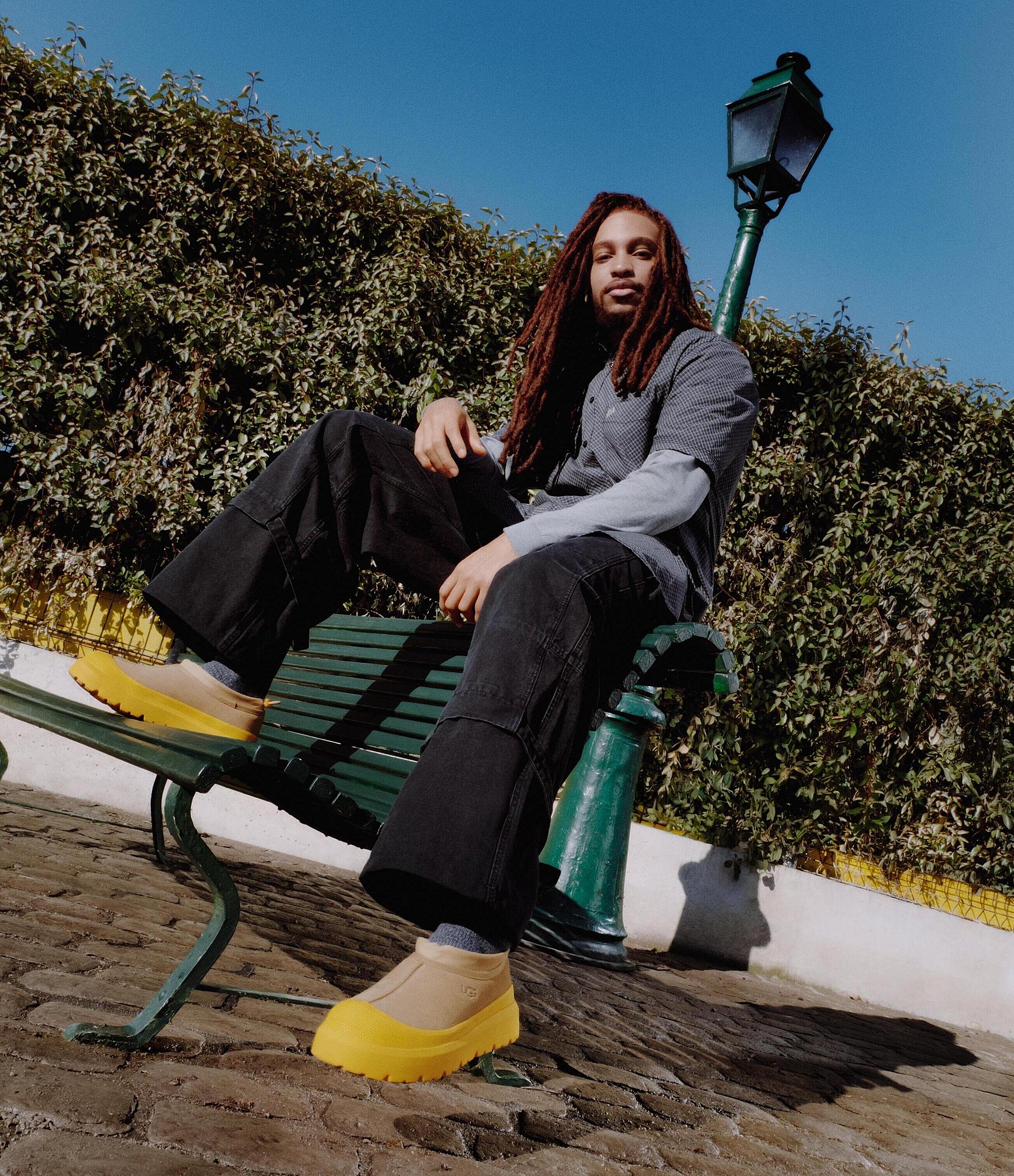 UGG Men's Tasman Winter Weather Hybrid Clog Slippers