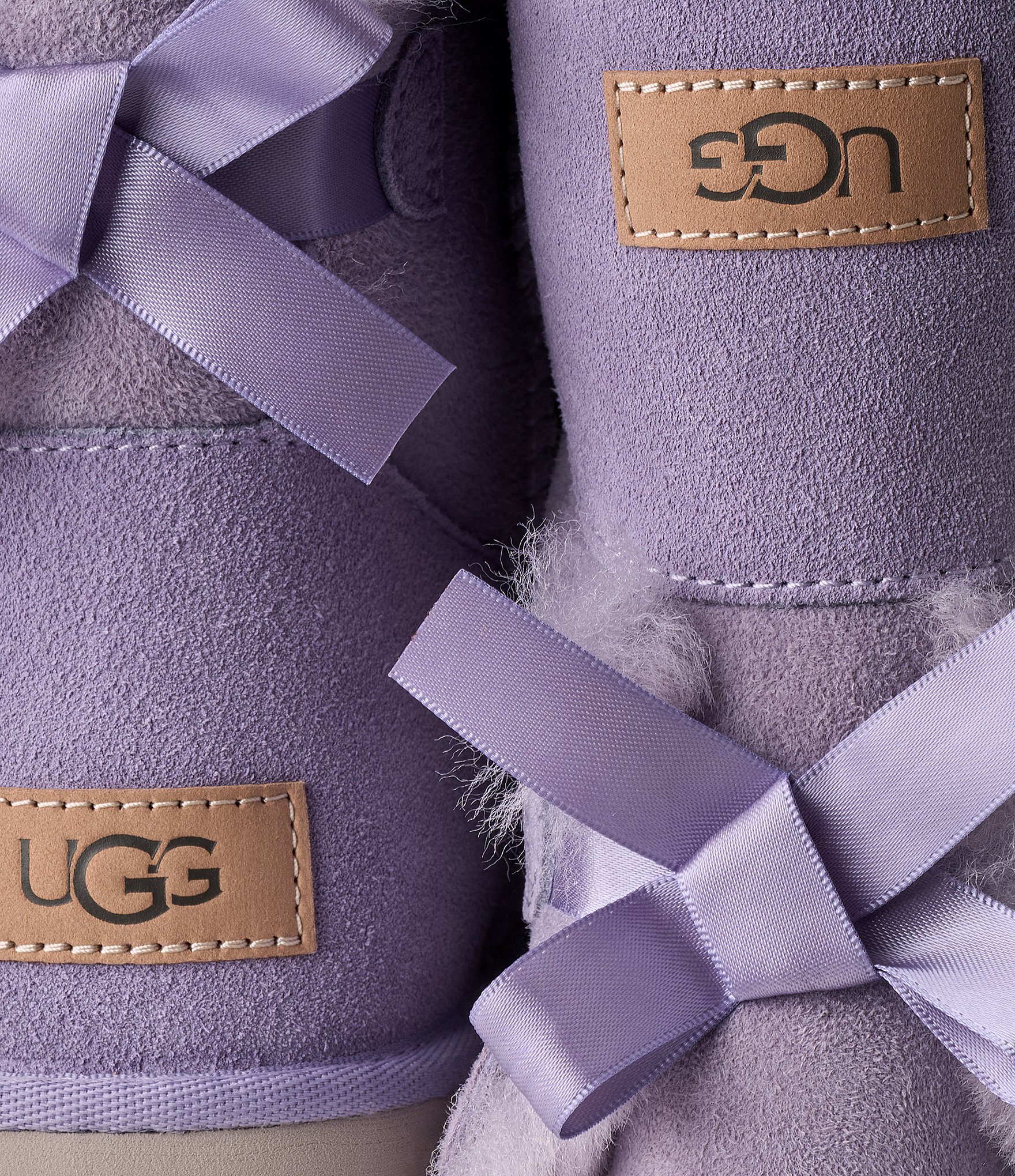 UGG Mini Bailey Bow II Water Resistant Booties