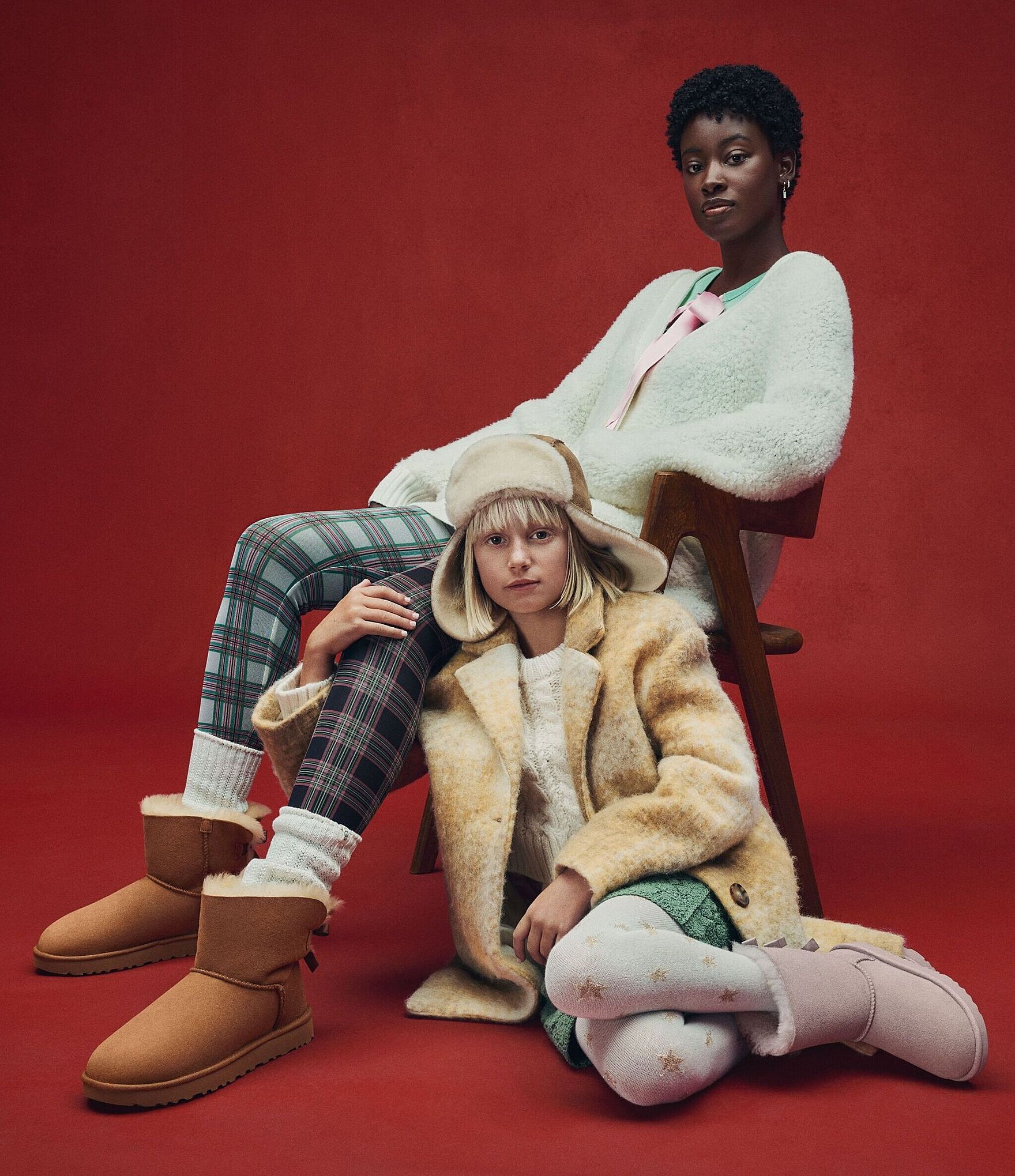 UGG Mini Bailey Bow II Water Resistant Booties