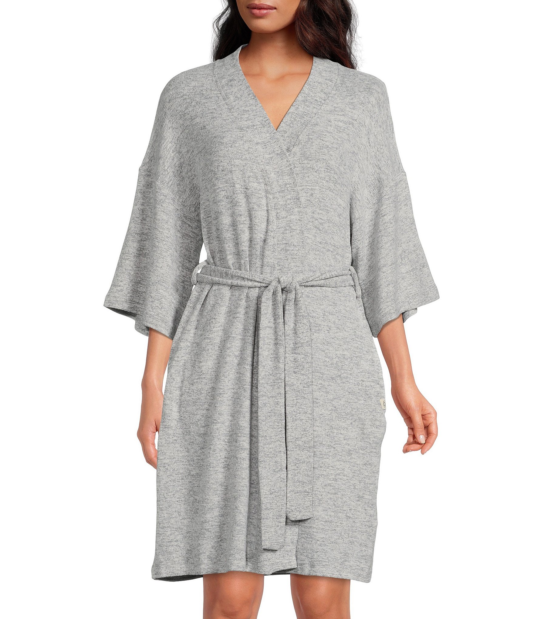 UGG® Monrose Peached Knit 3/4 Sleeve Cozy Robe