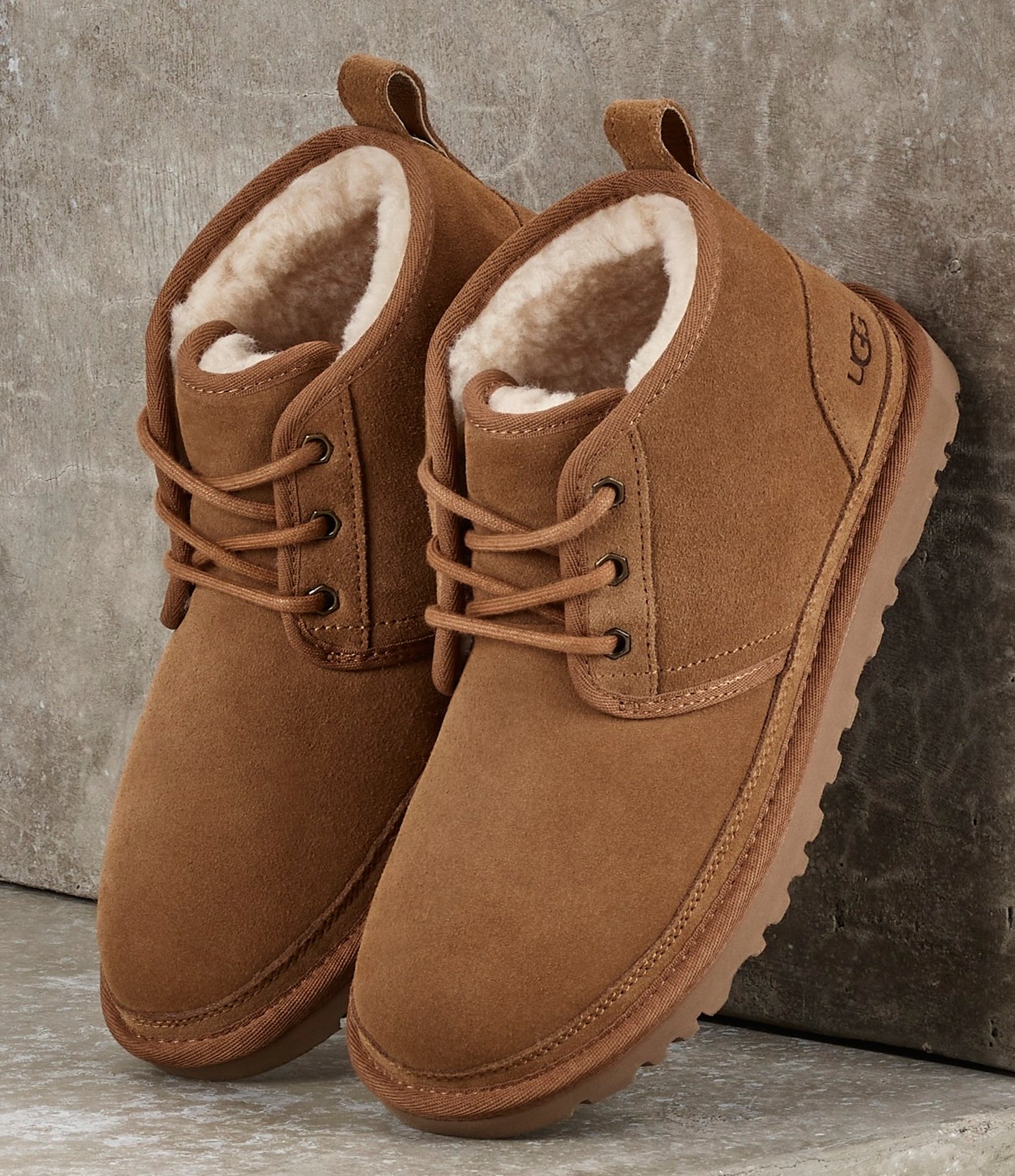 UGG Women's Neumel Suede Lace-Up Chukka Boots