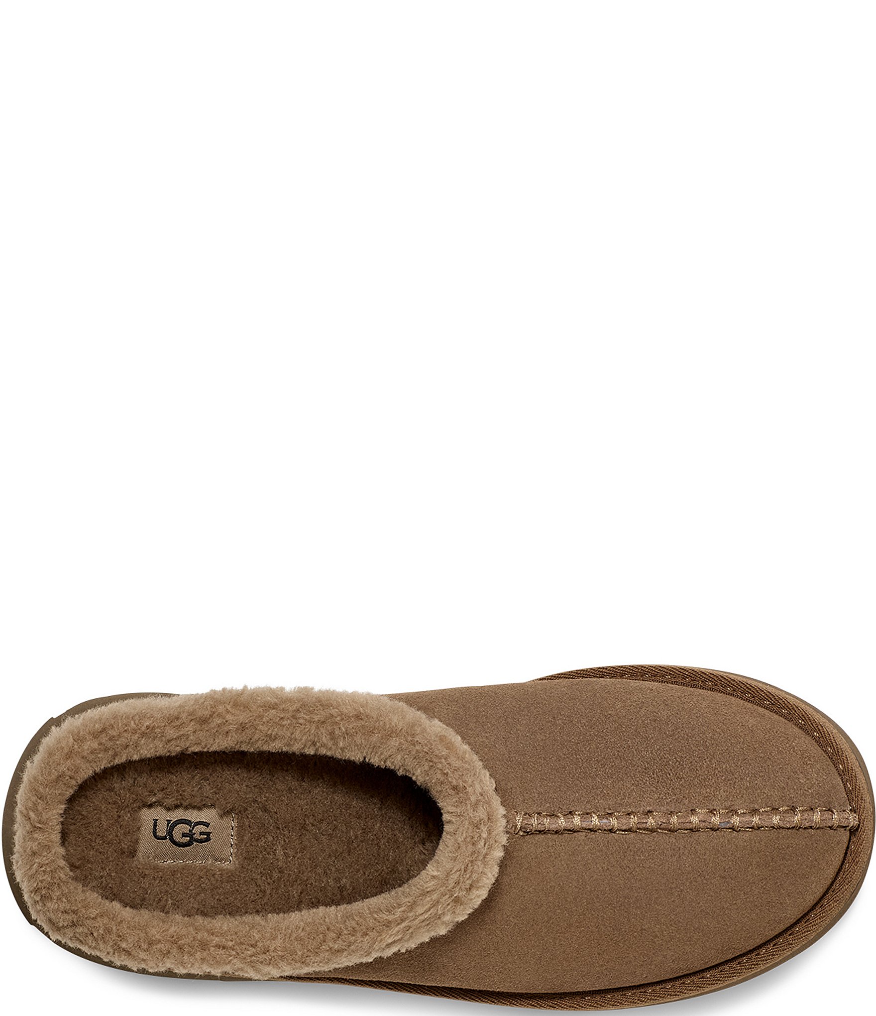 UGG New Heights Cozy Suede Platform Clogs