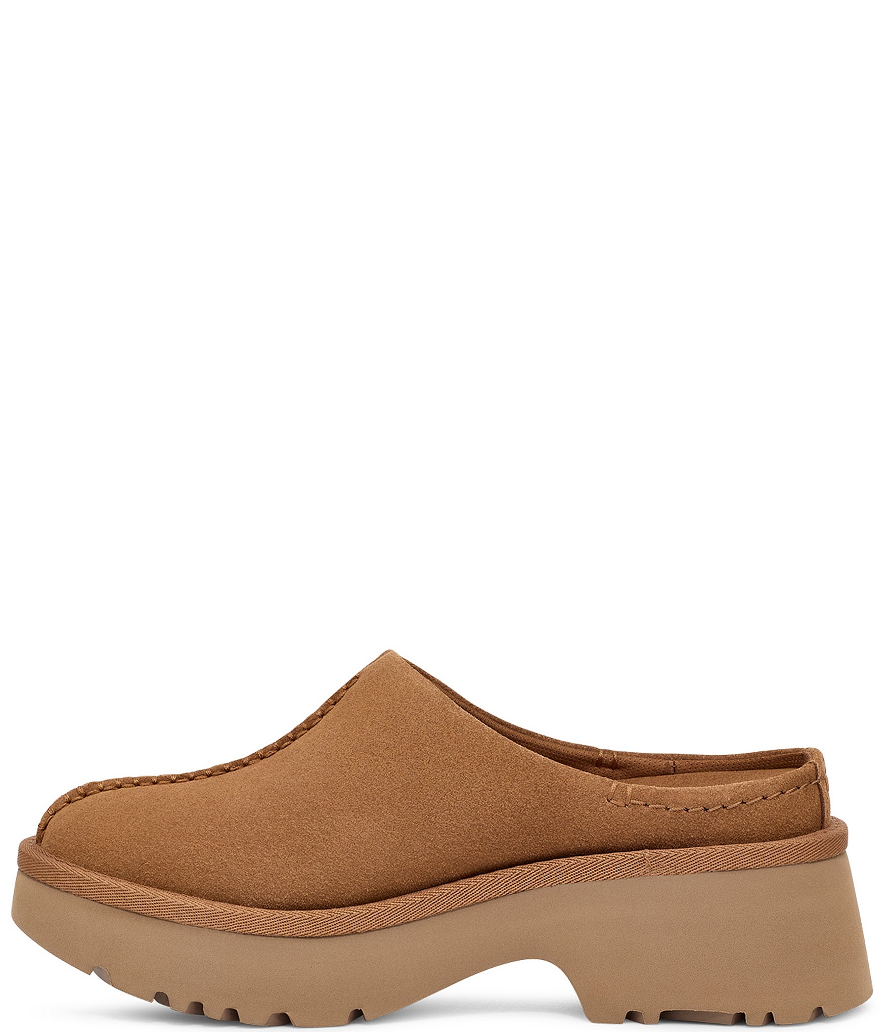 UGG New Heights Suede Clogs