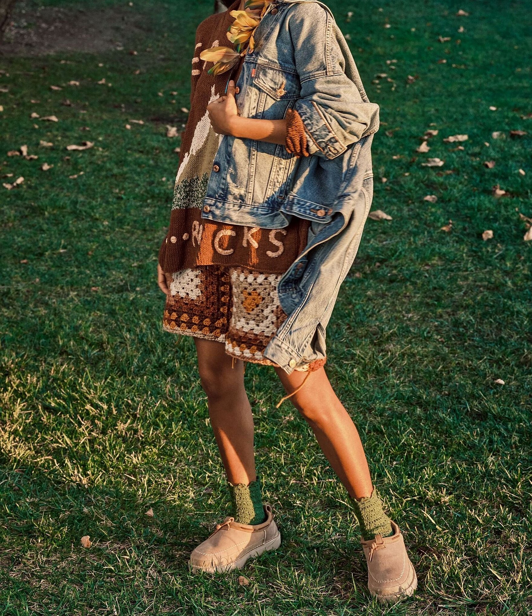 UGG Women's Tasman Crafted Regenerate Suede Clog Slippers