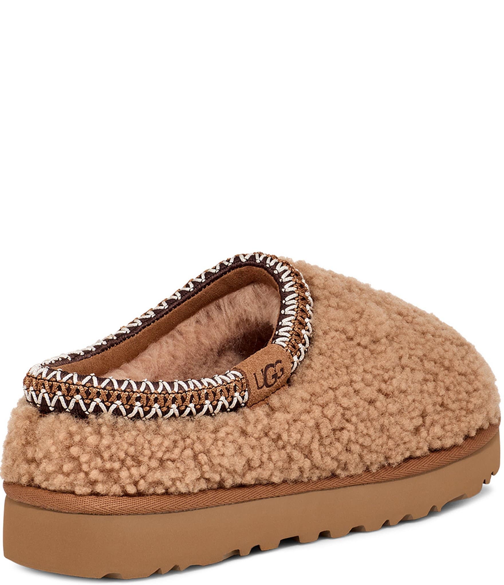 UGG Women's Tasman Maxi Curly Clog Slippers