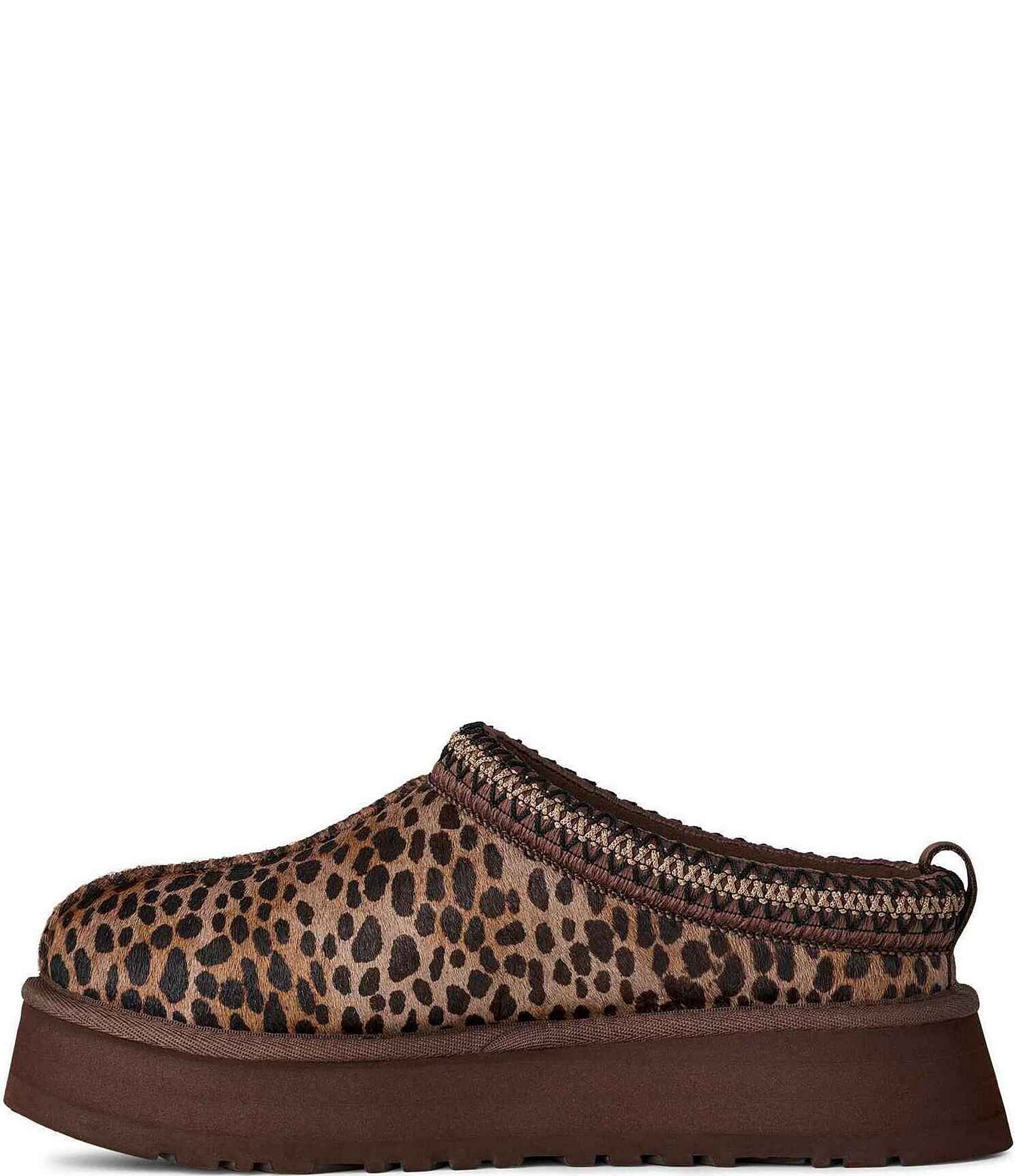 UGG Tazz Caspian Spotted Calf Hair Clogs