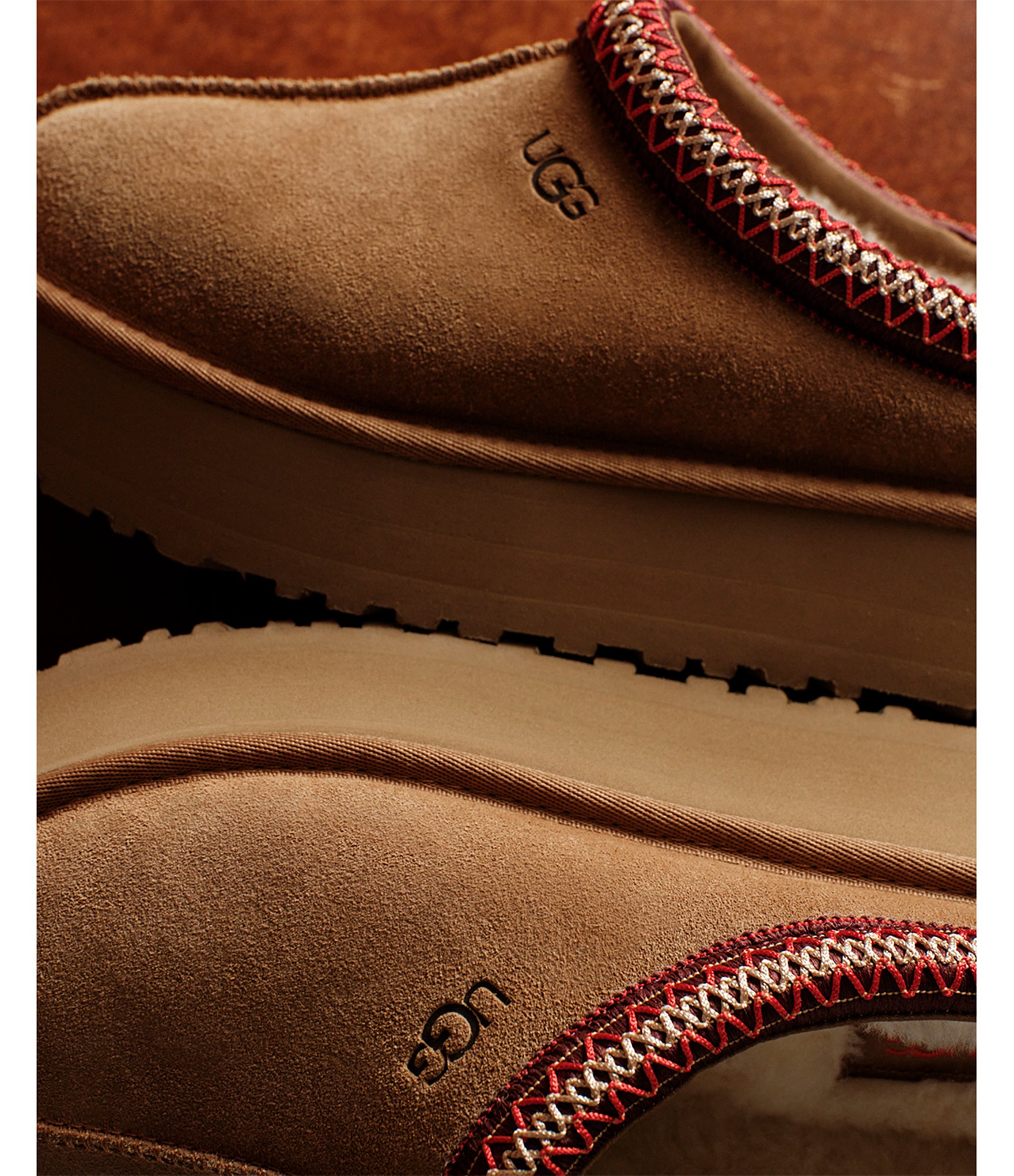 UGG Tazz II Suede Platform Clog Slippers