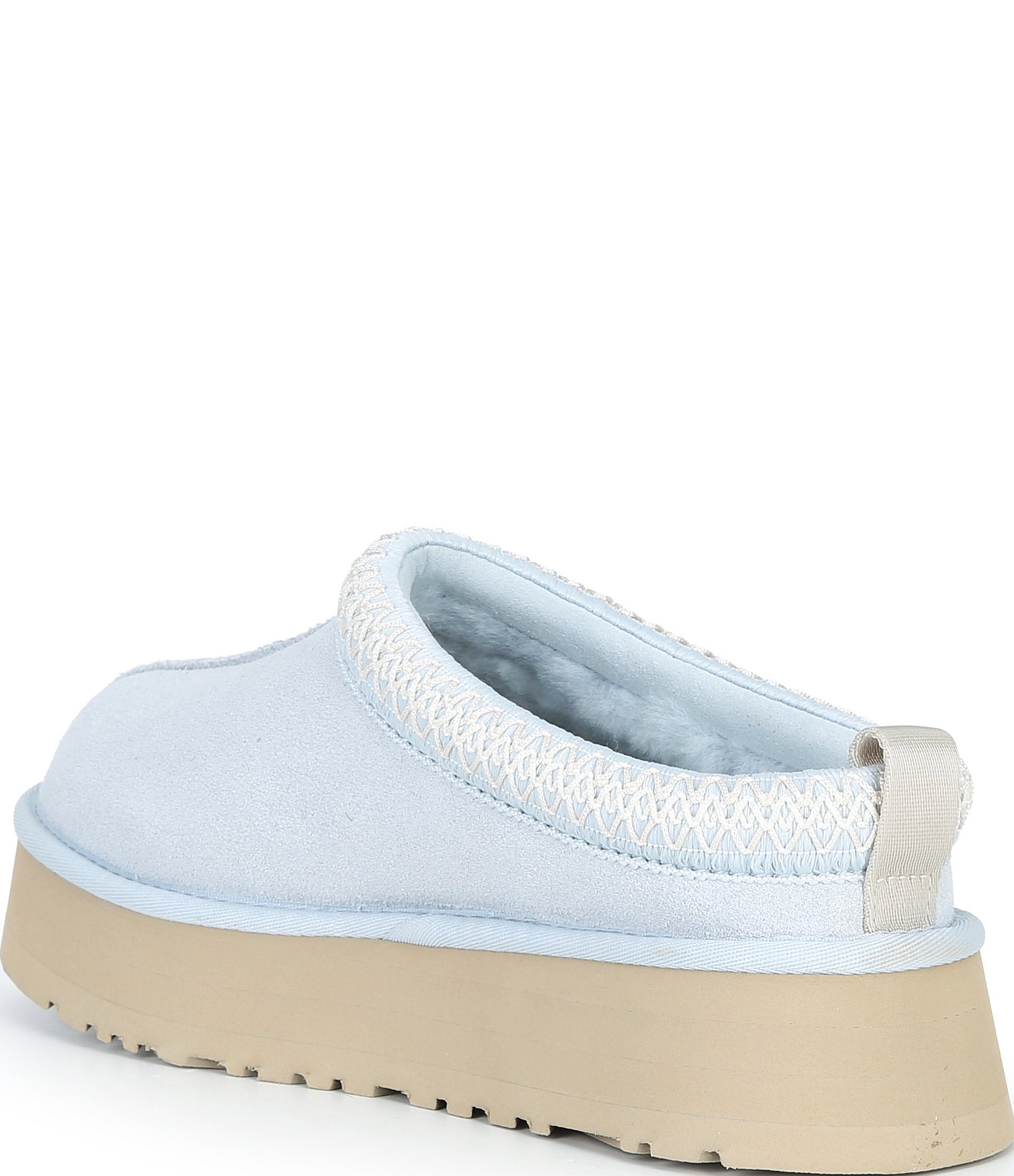 UGG Tazz II Suede Platform Clog Slippers