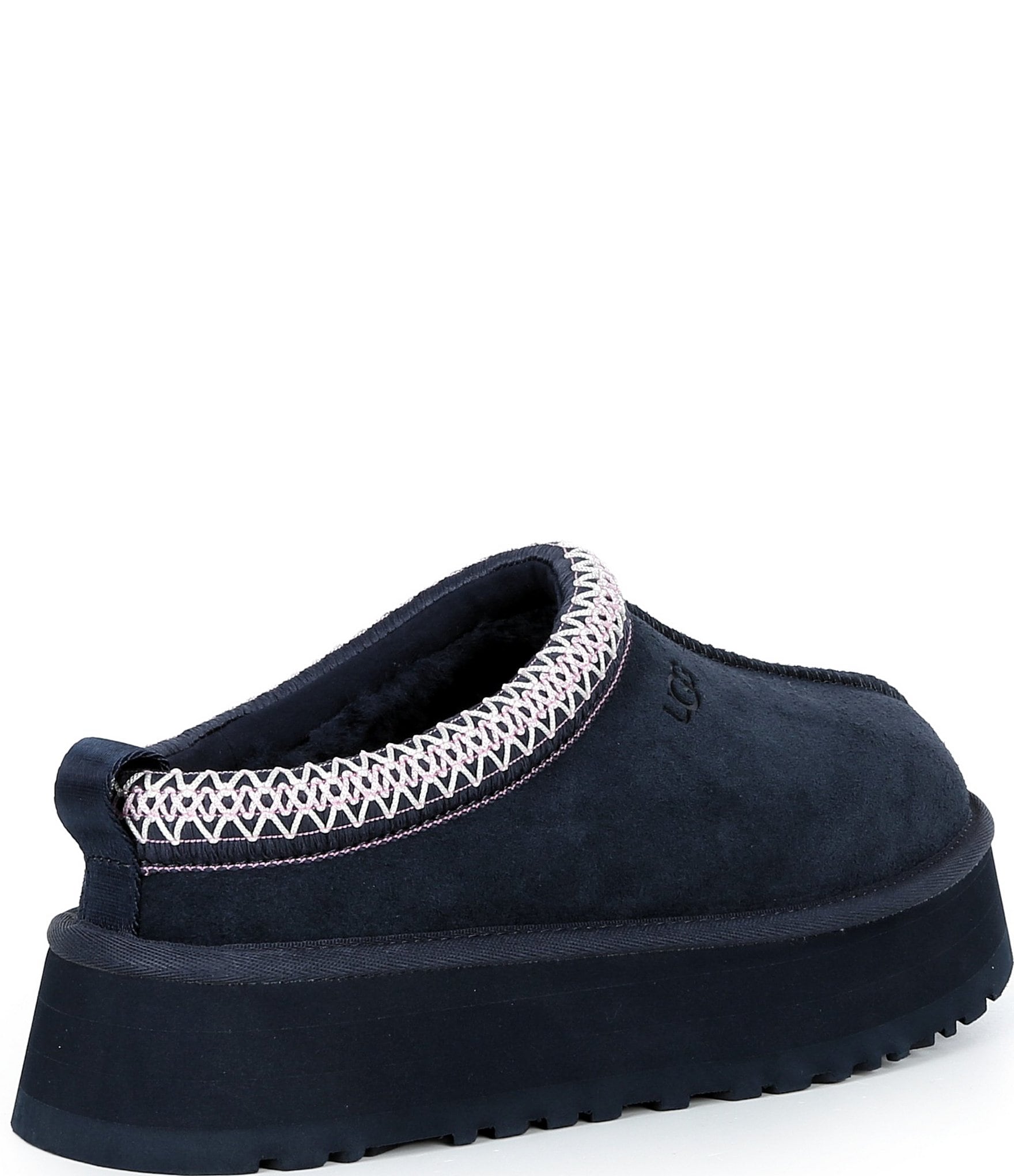 UGG Tazz II Suede Platform Clog Slippers