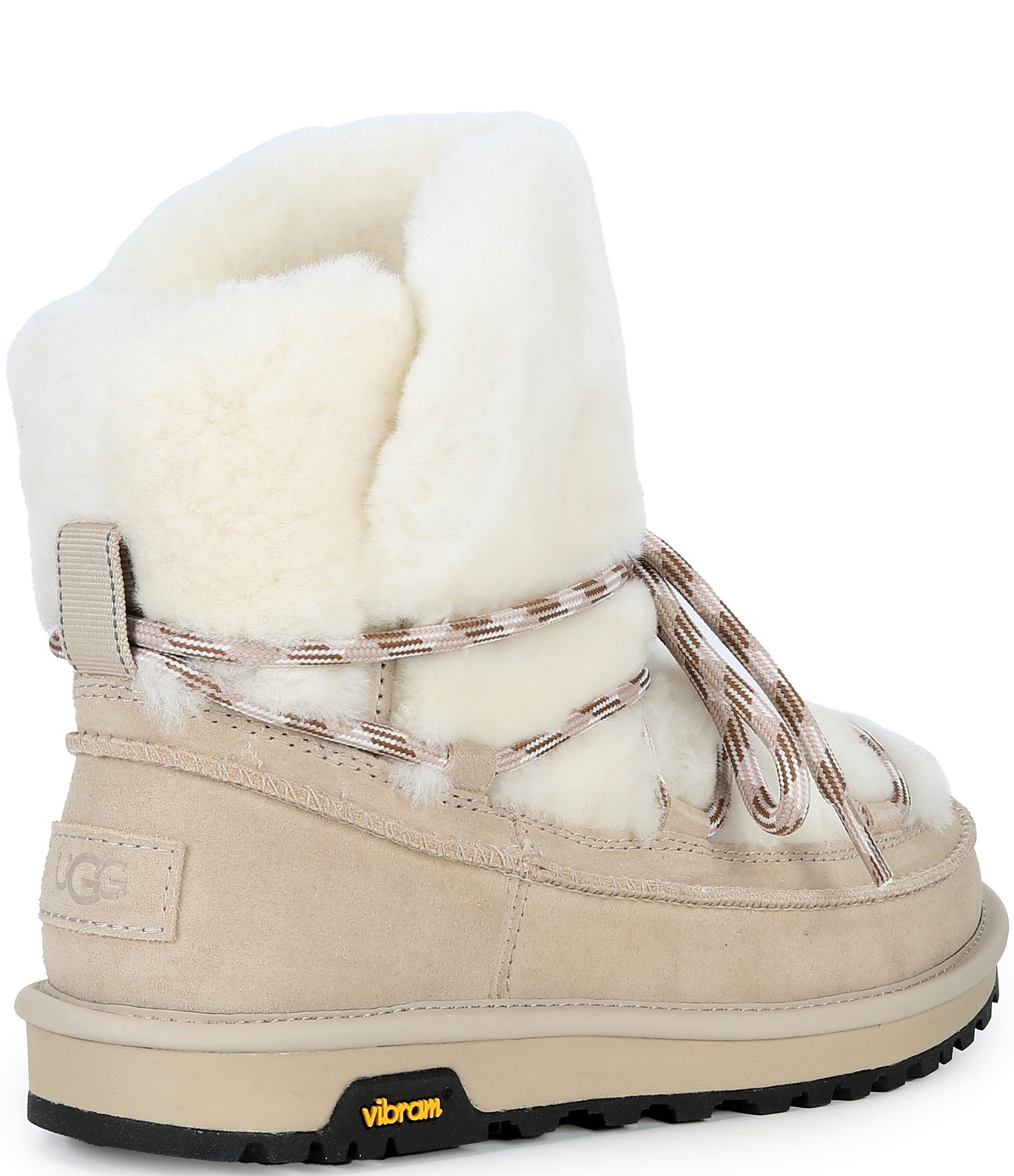 UGG Women's Classic Tread Fluffed Booties