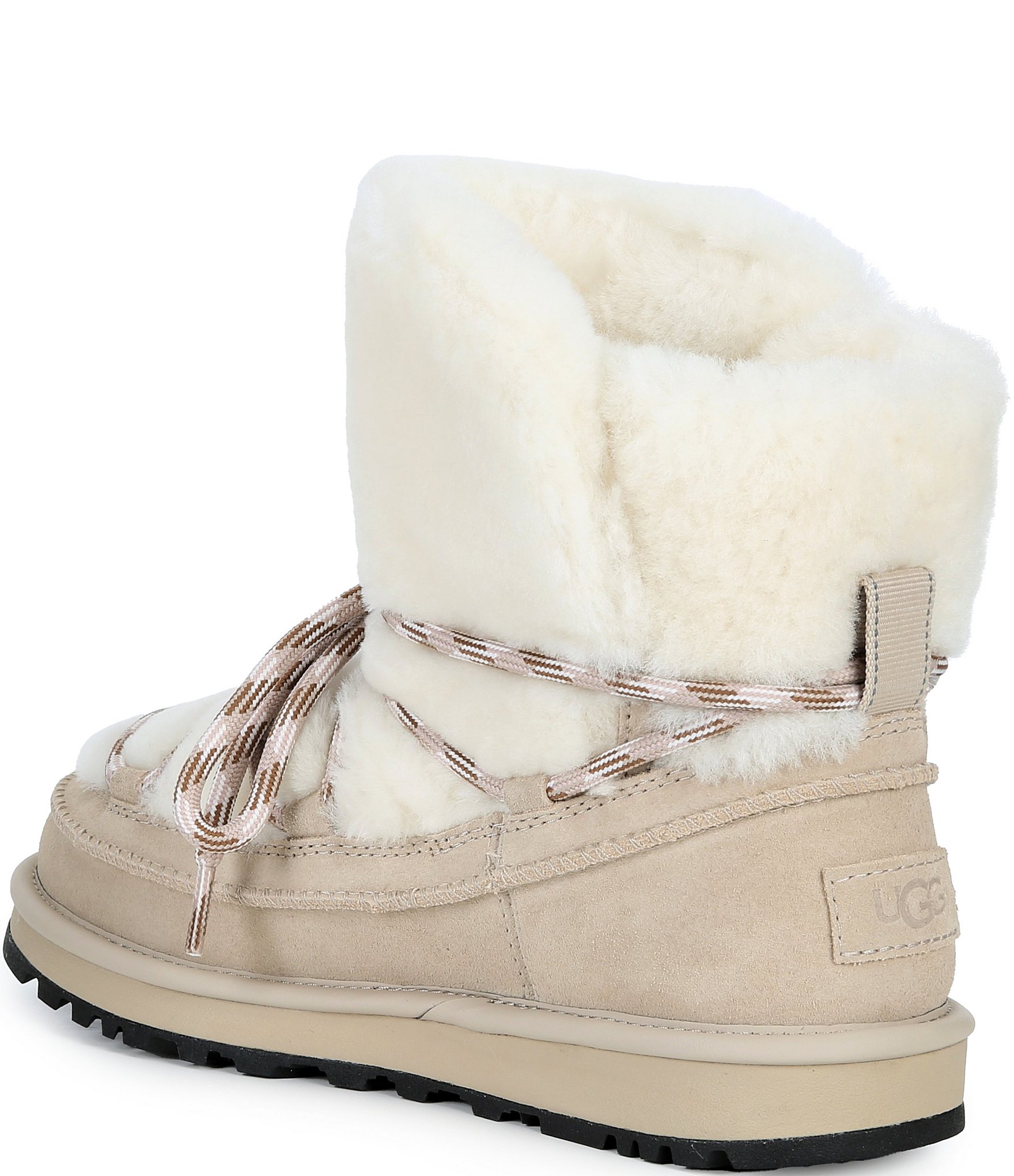 UGG Women's Classic Tread Fluffed Booties