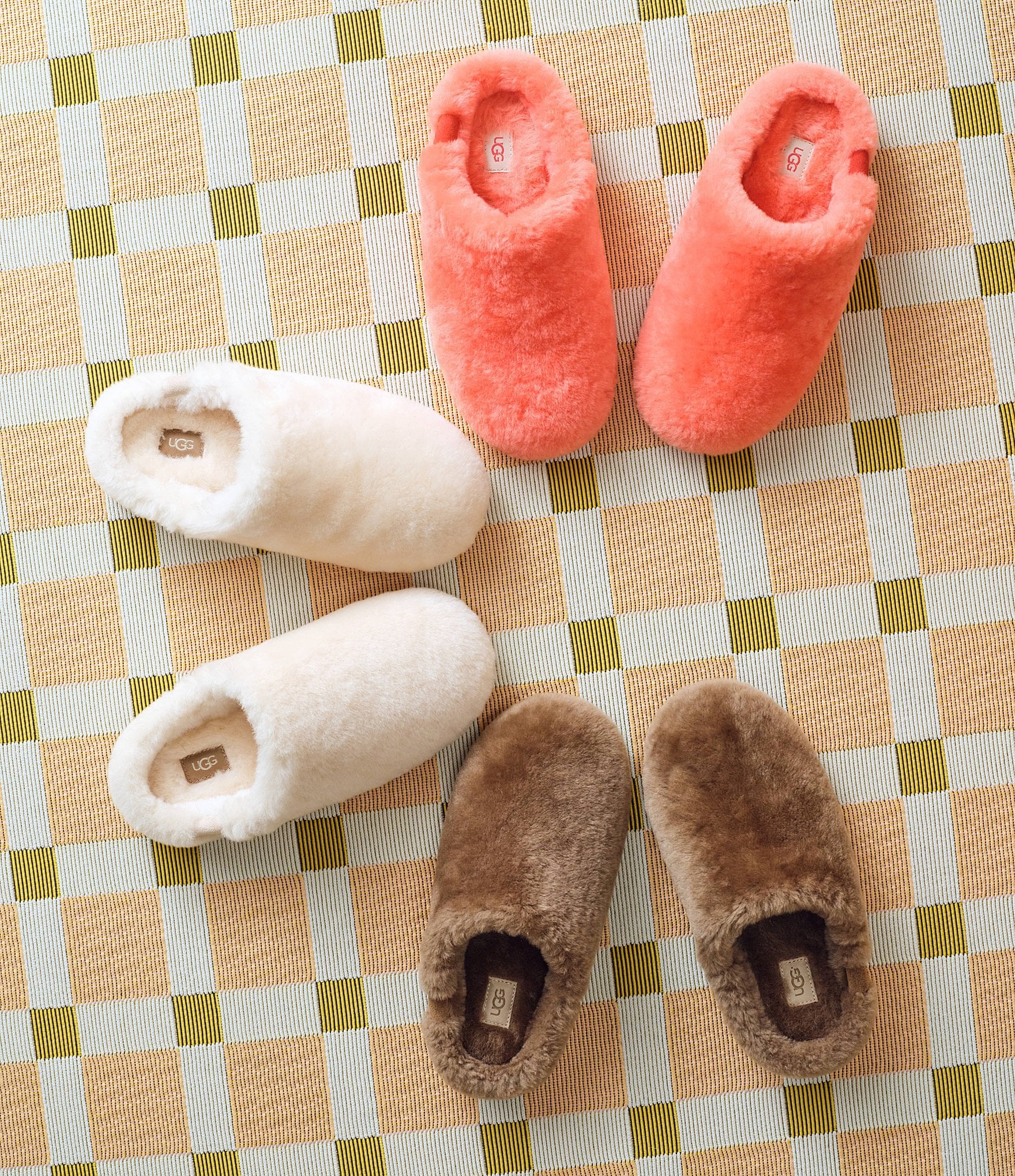 UGG Women's Elea Fluffed Slip-On Mule Slippers