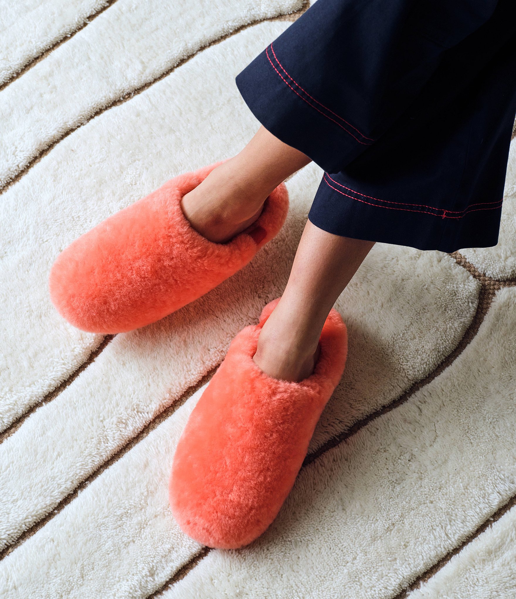 UGG Women's Elea Fluffed Slip-On Mule Slippers