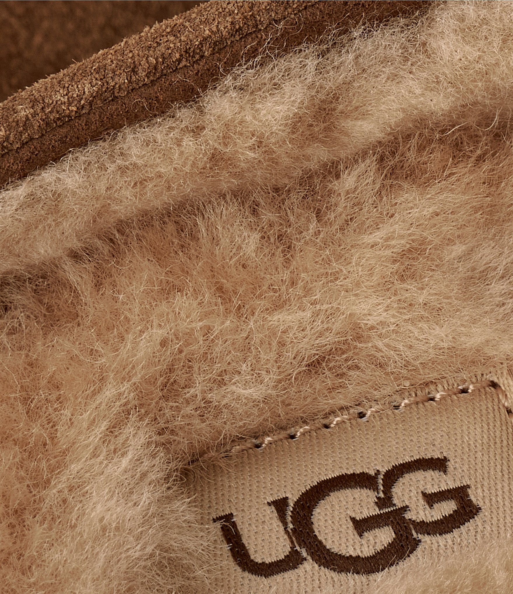 UGG Women's Suede Uptowner Shearling Lined Mules