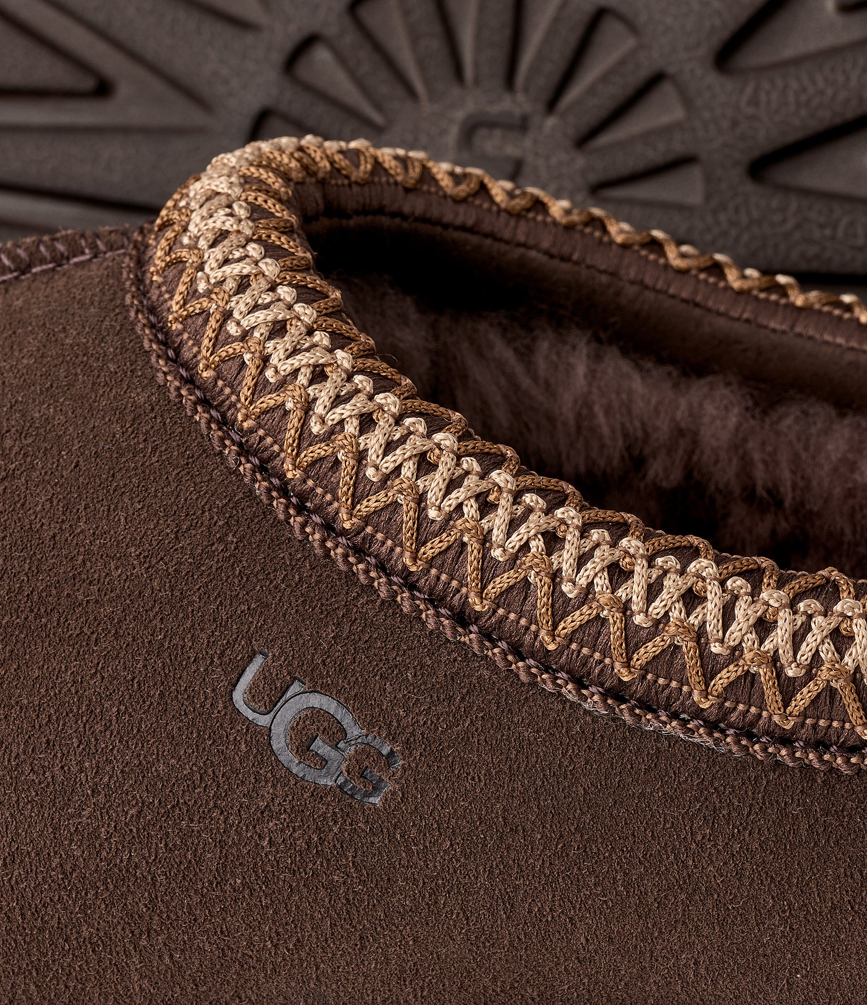 UGG Women's Tasman II Suede Clog Slippers